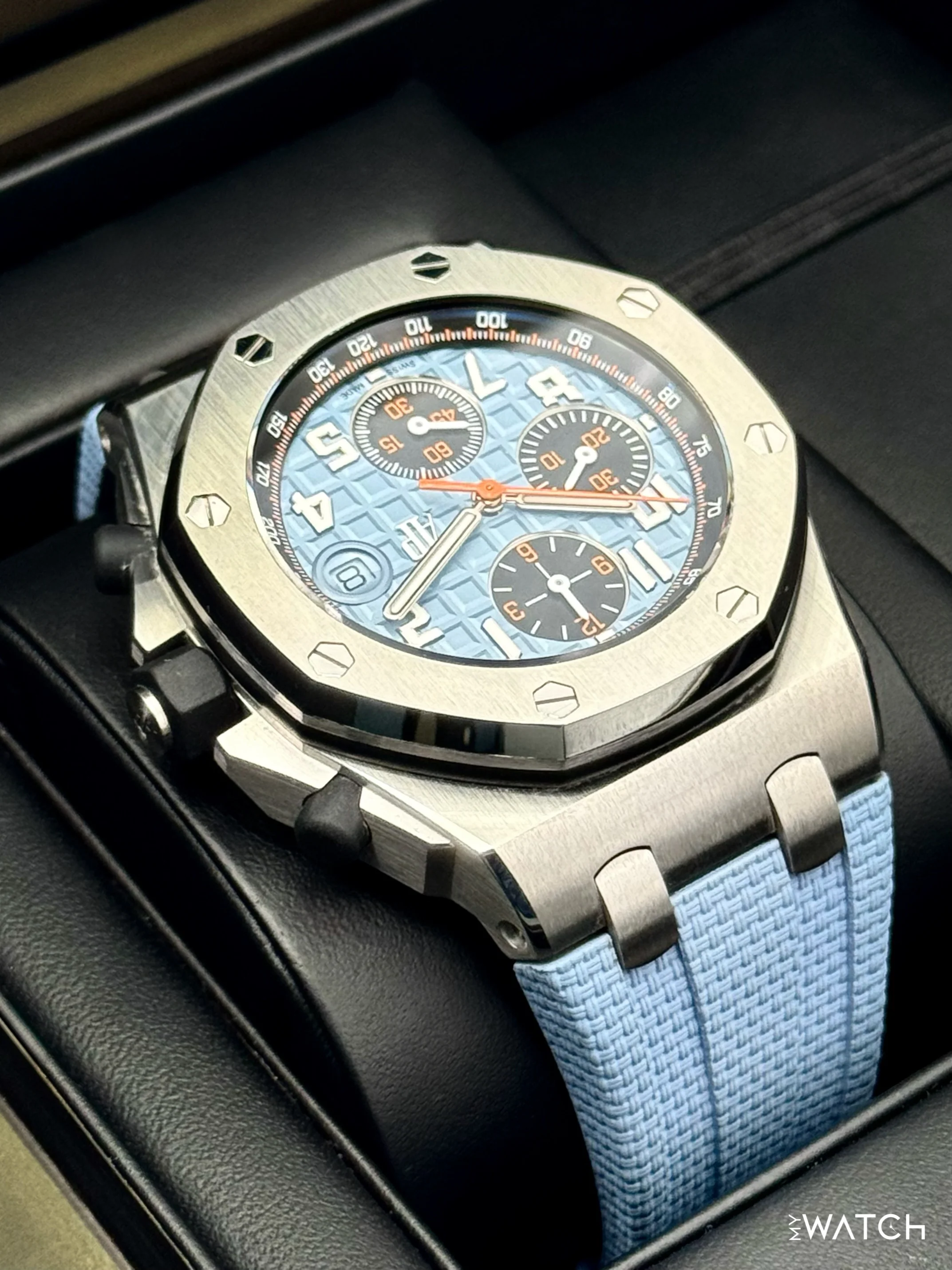 2023 Audemars Piguet Royal Oak Offshore Chrono 42mm 26238ST Blue Dial - Image 8