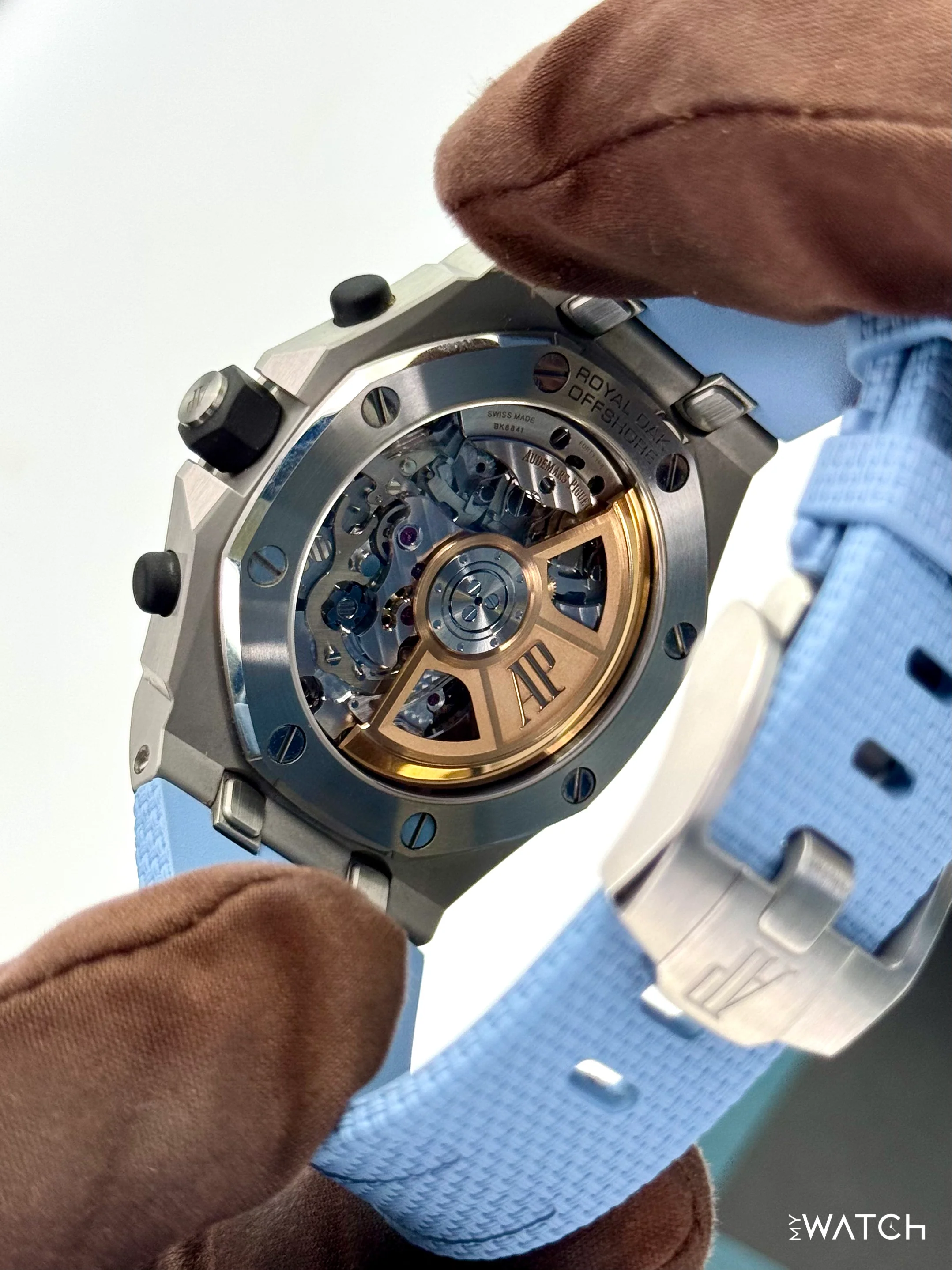 2023 Audemars Piguet Royal Oak Offshore Chrono 42mm 26238ST Blue Dial - Image 9