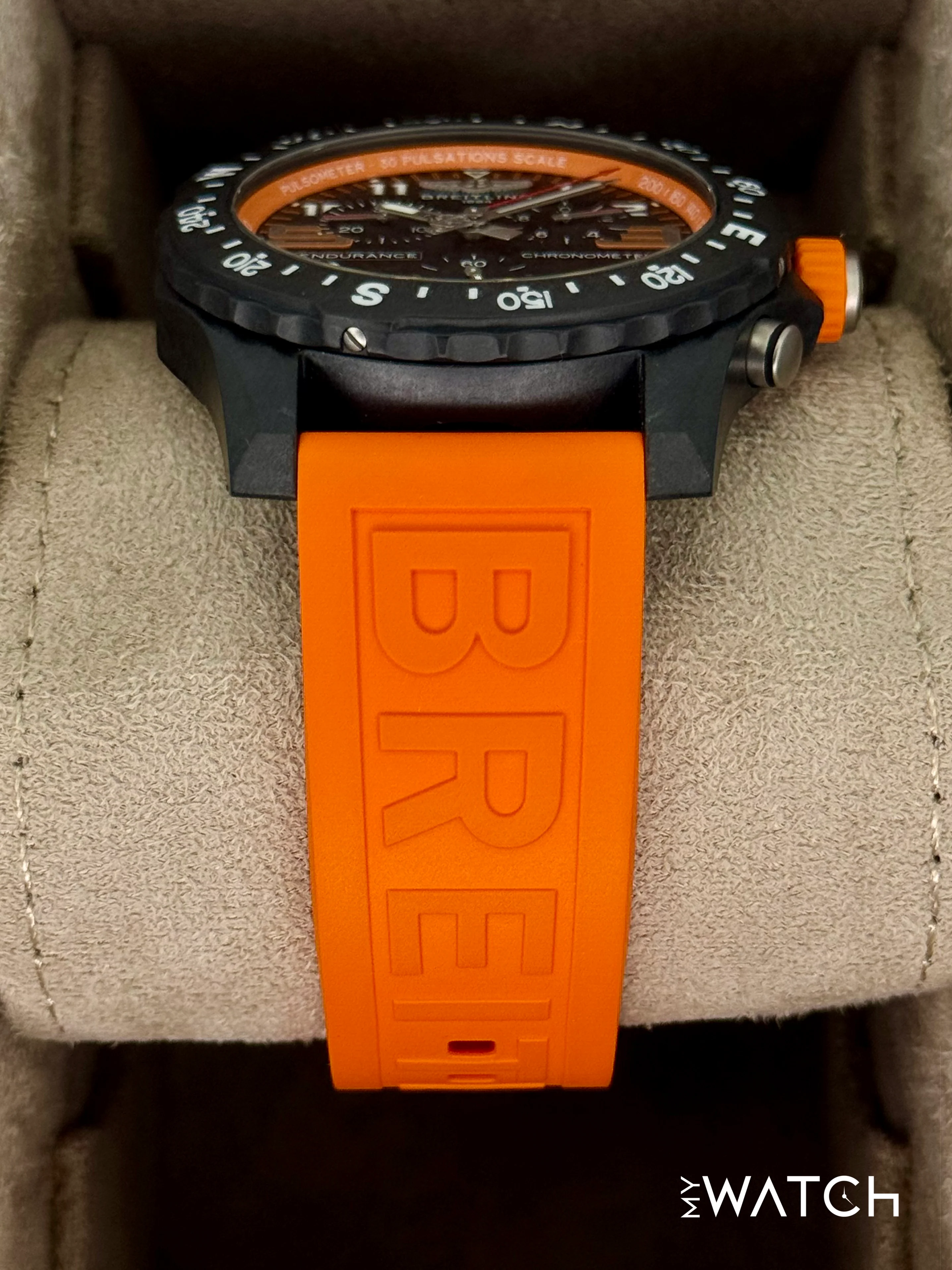 2023 Breitling Endurance Pro 44mm X82310 Plastic Black Dial - Image 3