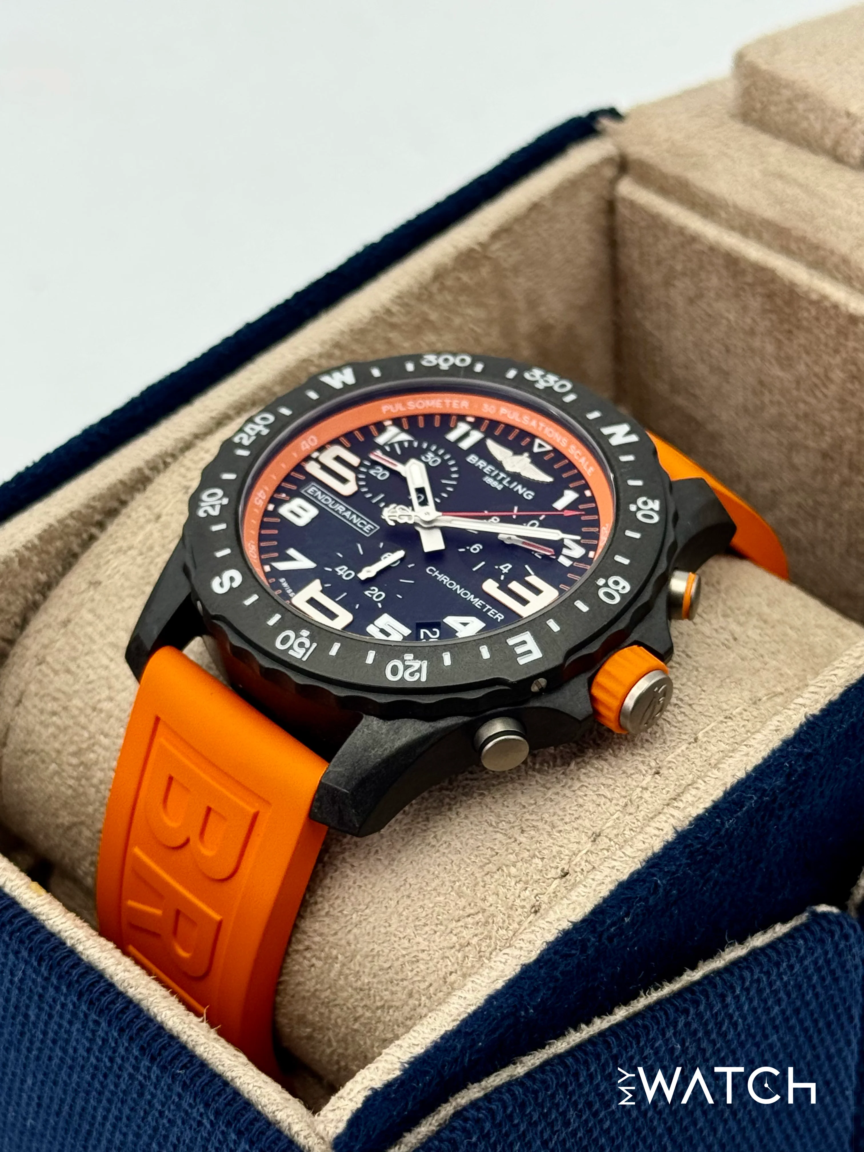 2023 Breitling Endurance Pro 44mm X82310 Plastic Black Dial - Image 5