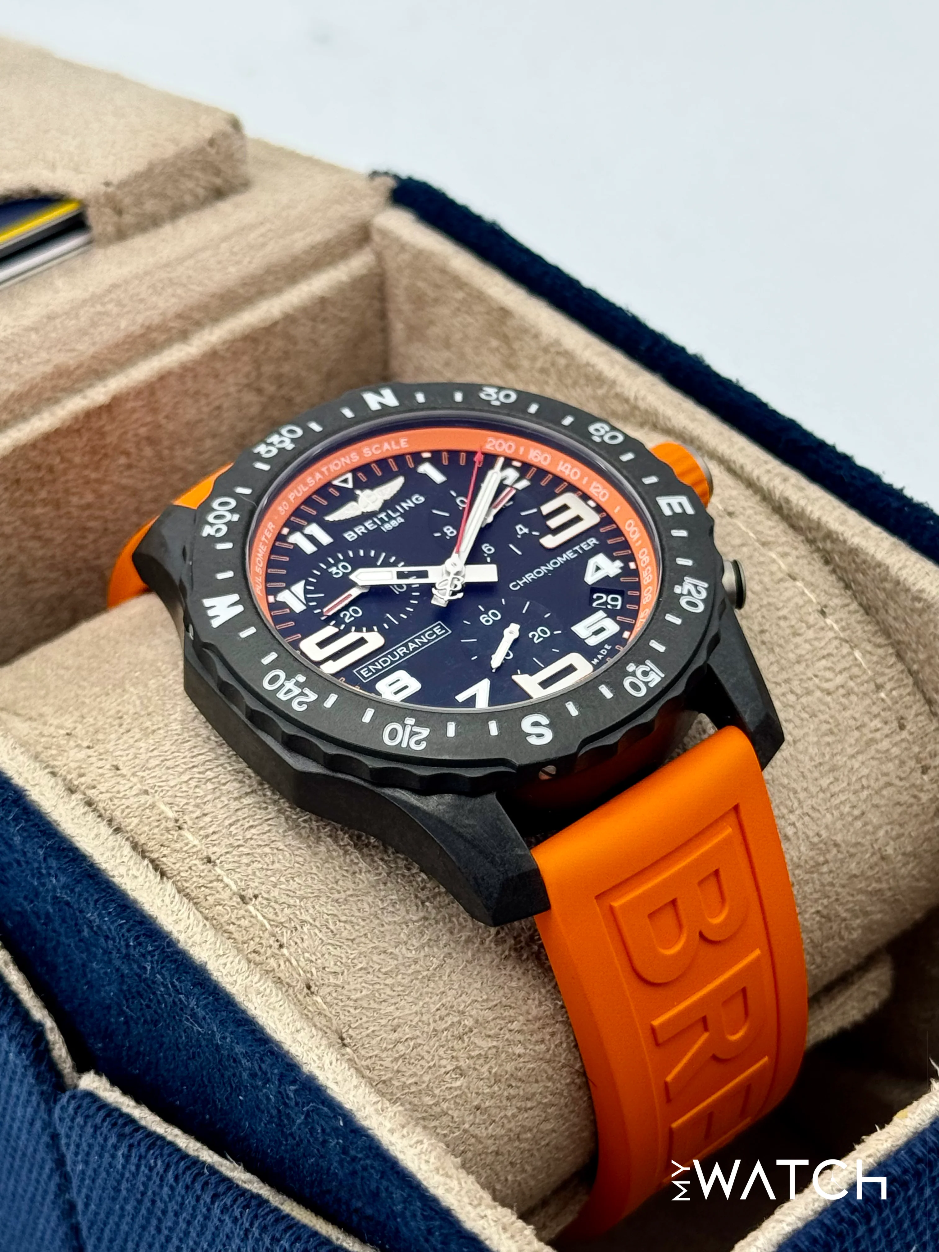 2023 Breitling Endurance Pro 44mm X82310 Plastic Black Dial - Image 6