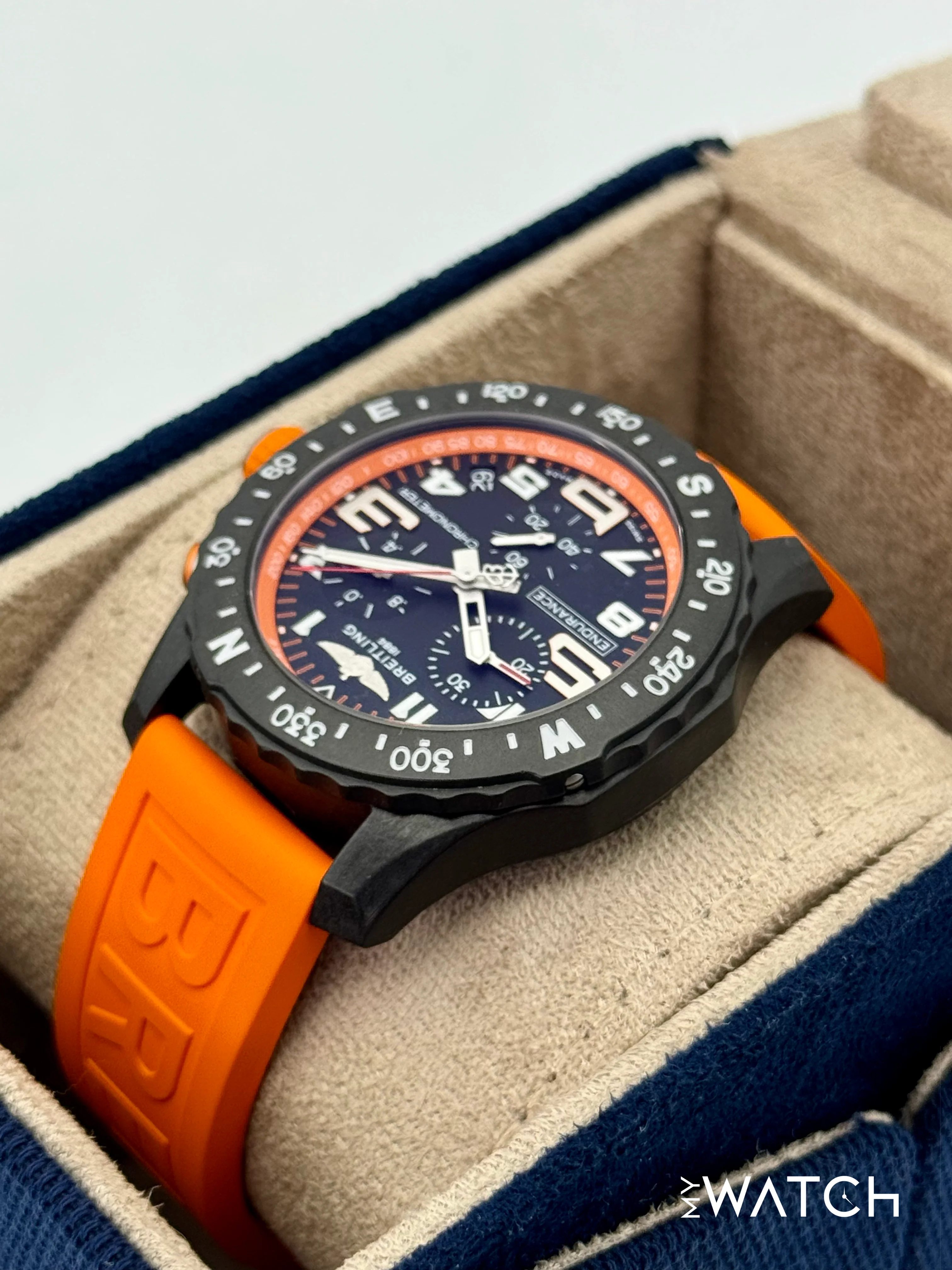 2023 Breitling Endurance Pro 44mm X82310 Plastic Black Dial - Image 7