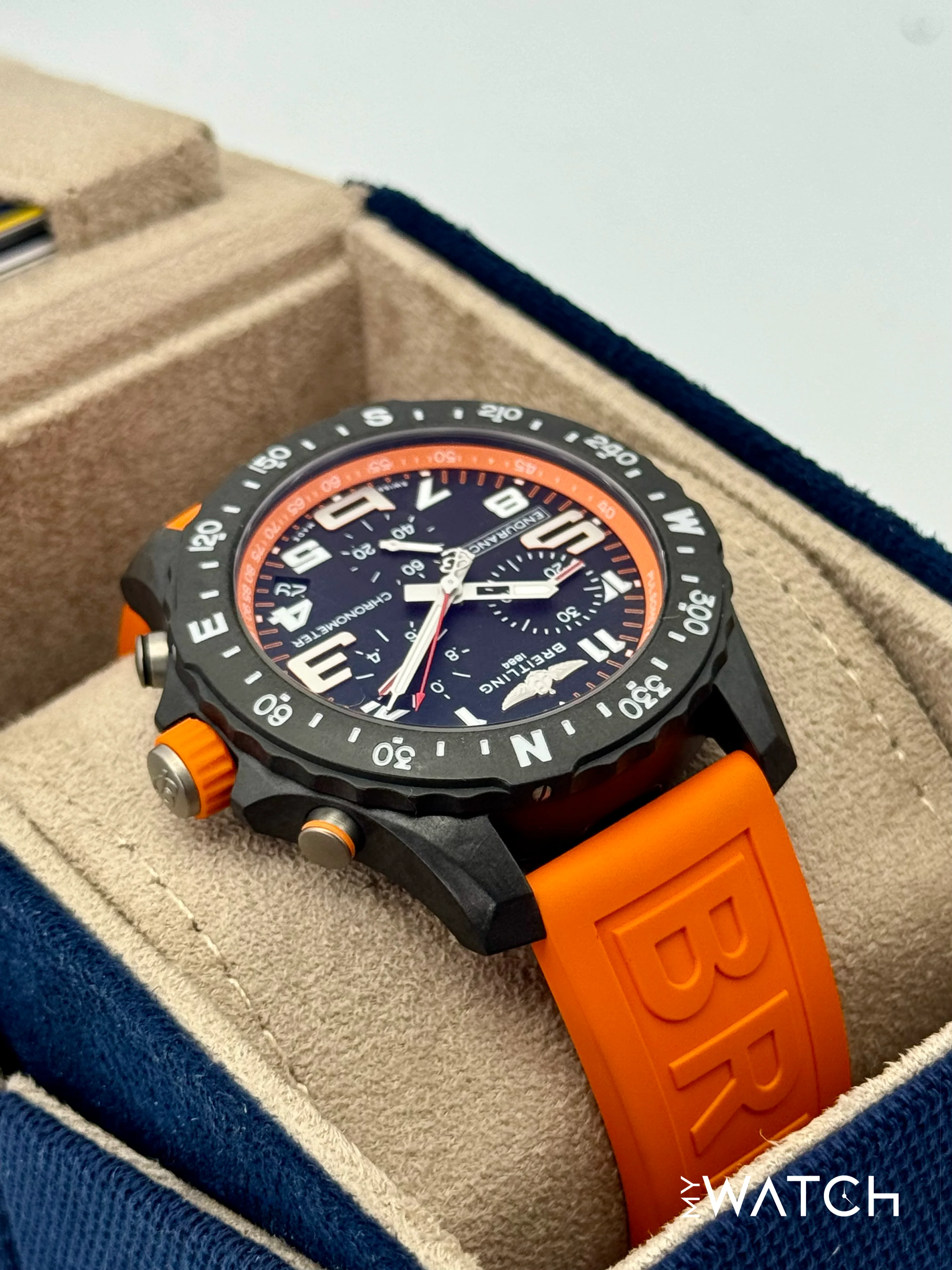 2023 Breitling Endurance Pro 44mm X82310 Plastic Black Dial - Image 8