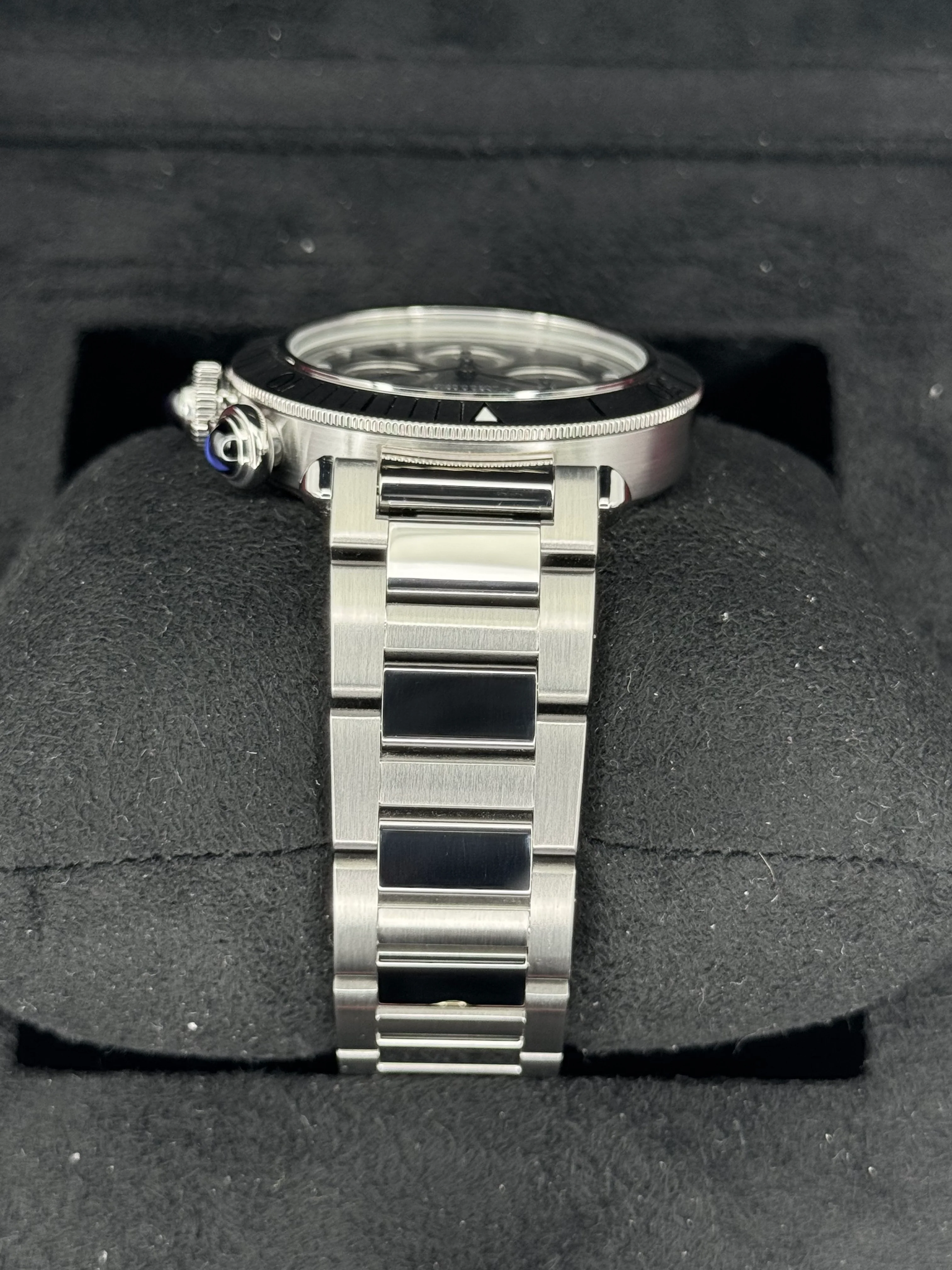 NEW 2023 Cartier Pasha 41mm Wspa0027 Chronograph Grey Dial - Image 4