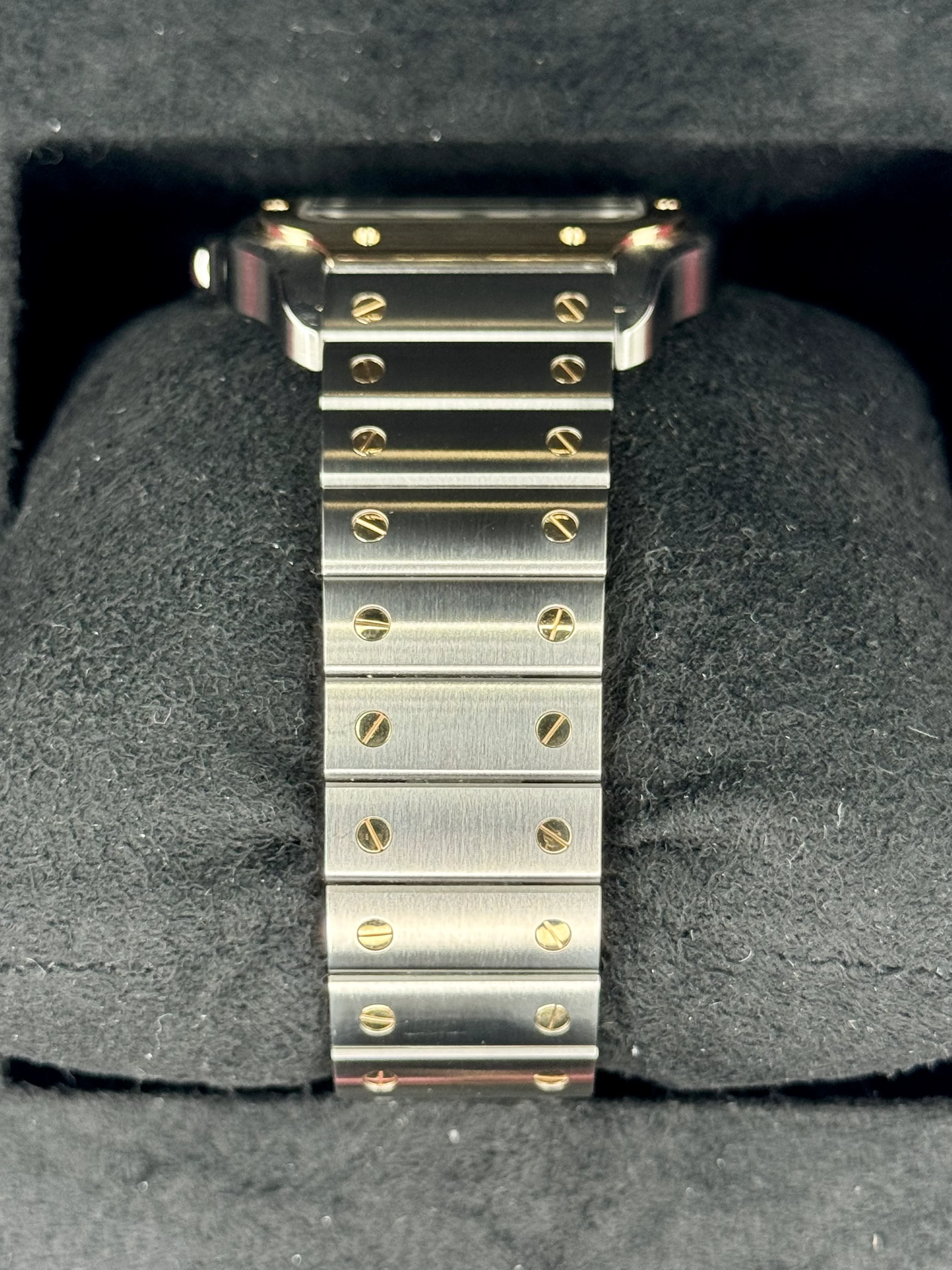 2023 Cartier Santos de Cartier 39.8mm W2SA0009 Two-Tone White Dial - Image 4