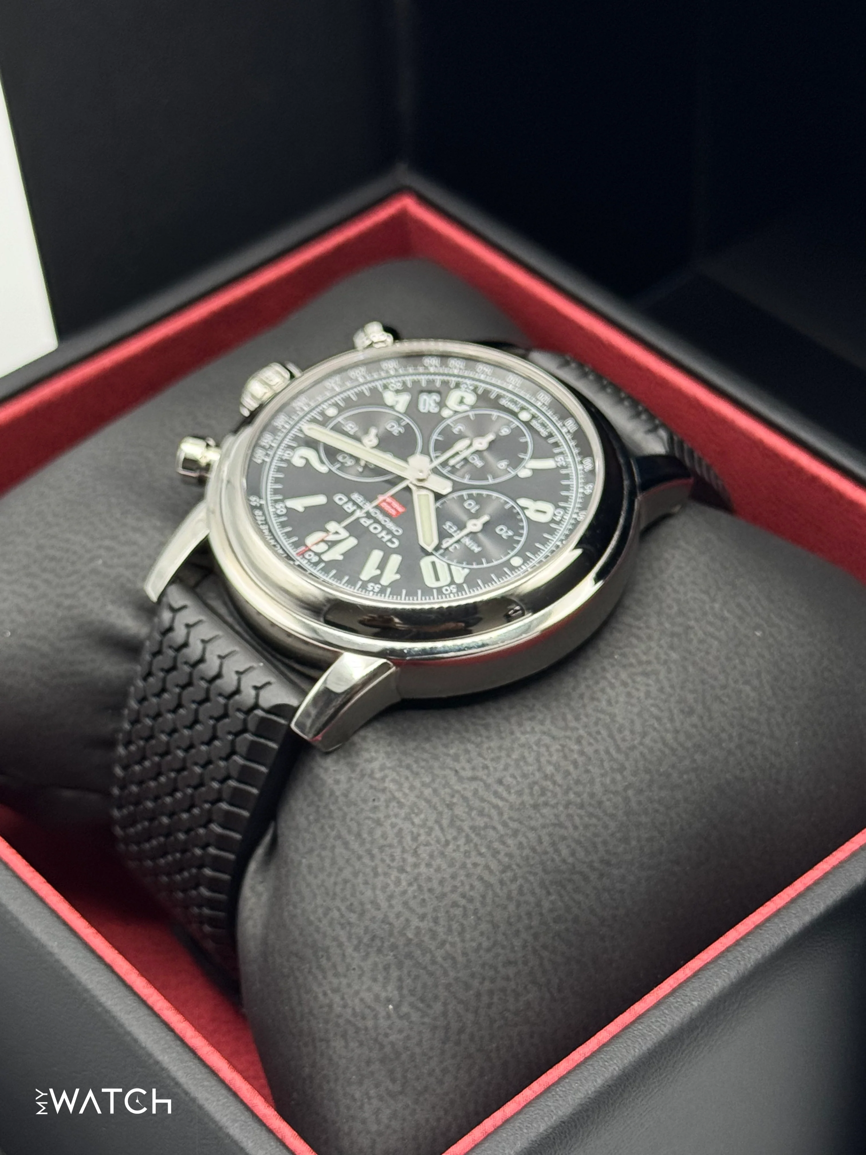 2023 Chopard Mille Miglia Chronograph 42mm 168589-3002 Black Dial - Image 7