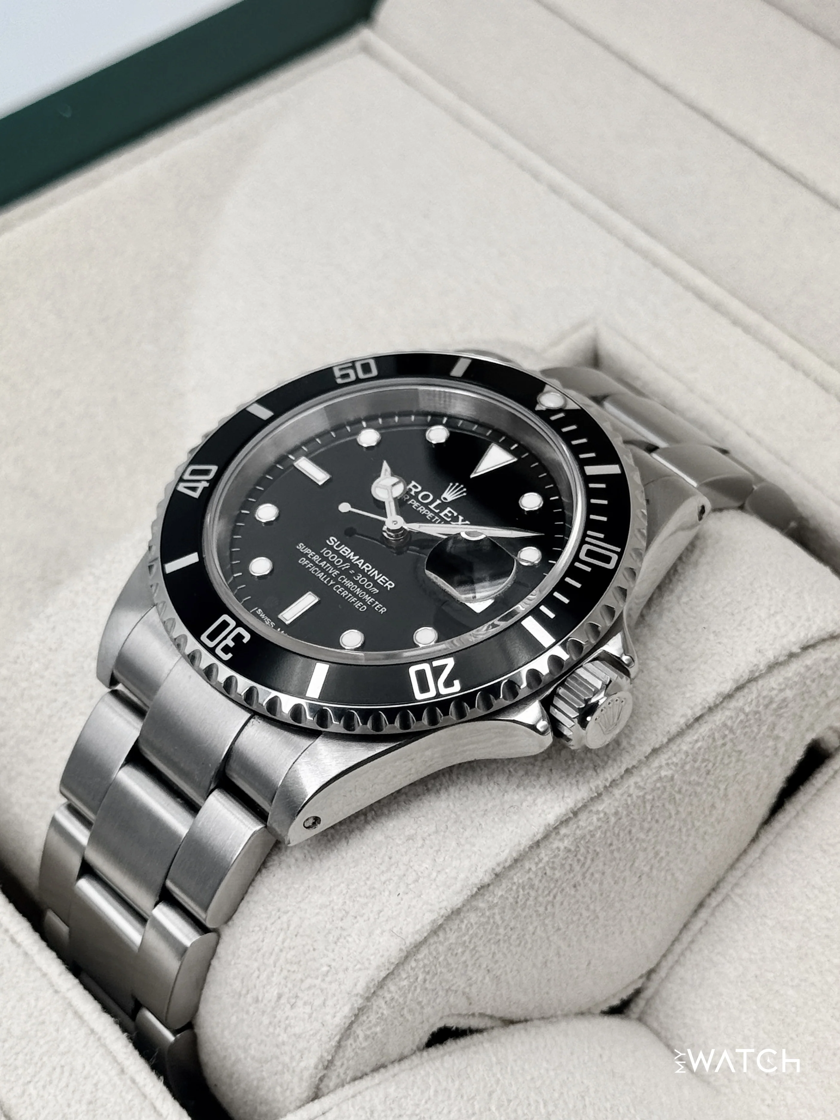 2023 CPO Rolex Submariner 40mm 16610 Stainless Steel Black Dial (CPO) - Image 5