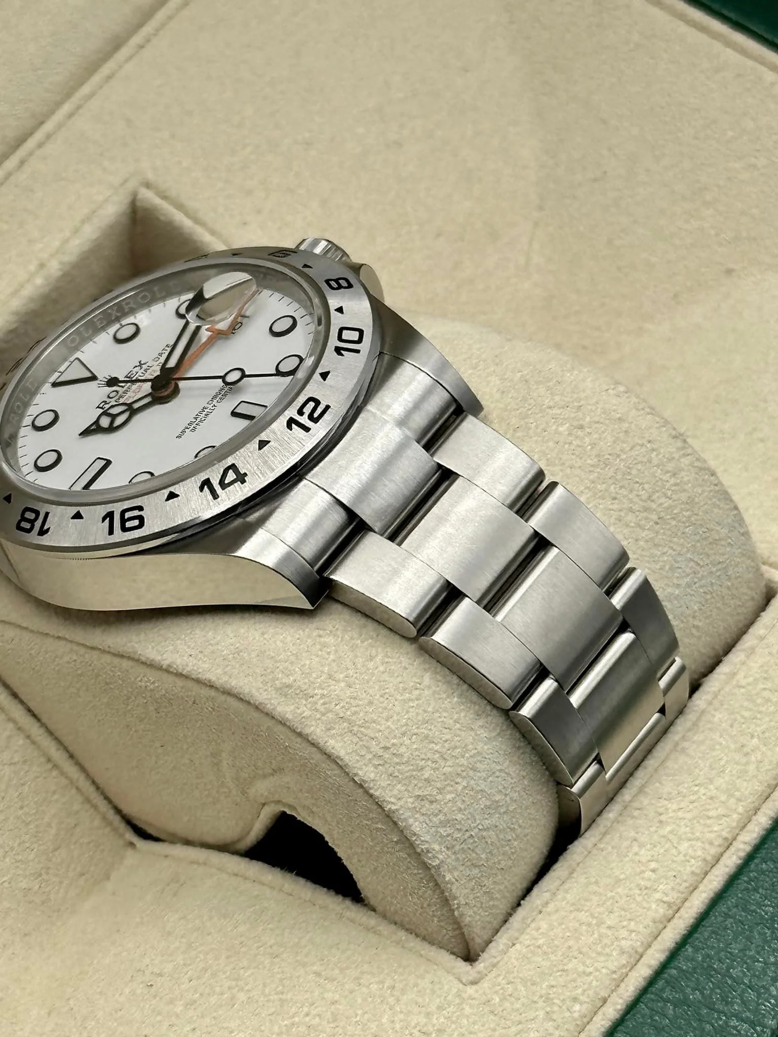 NEW 2023 Rolex Explorer II 42mm 226570 White Polar Dial - Image 7