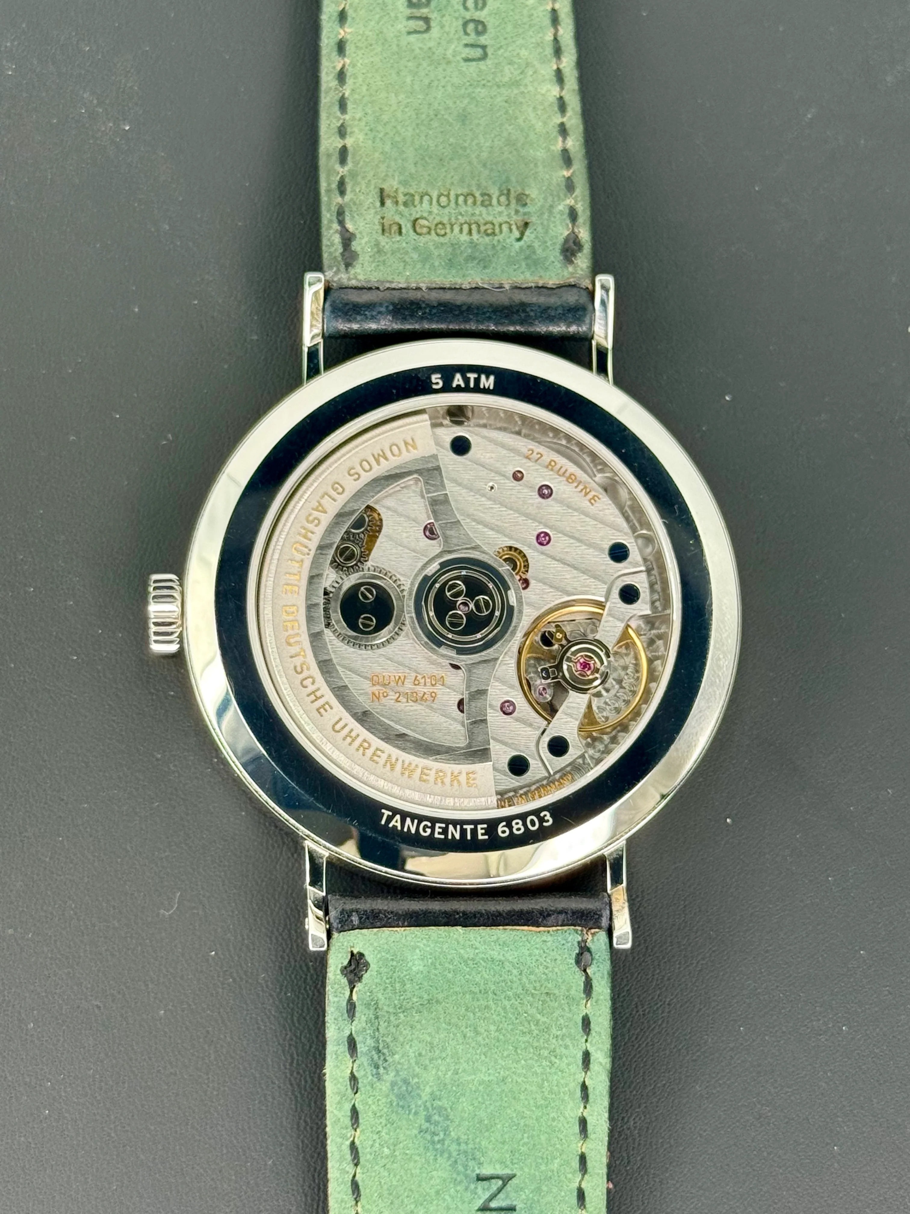 2023 Nomos Tangente Neomatik 41 Update Stainless Steel White Dial - Image 2