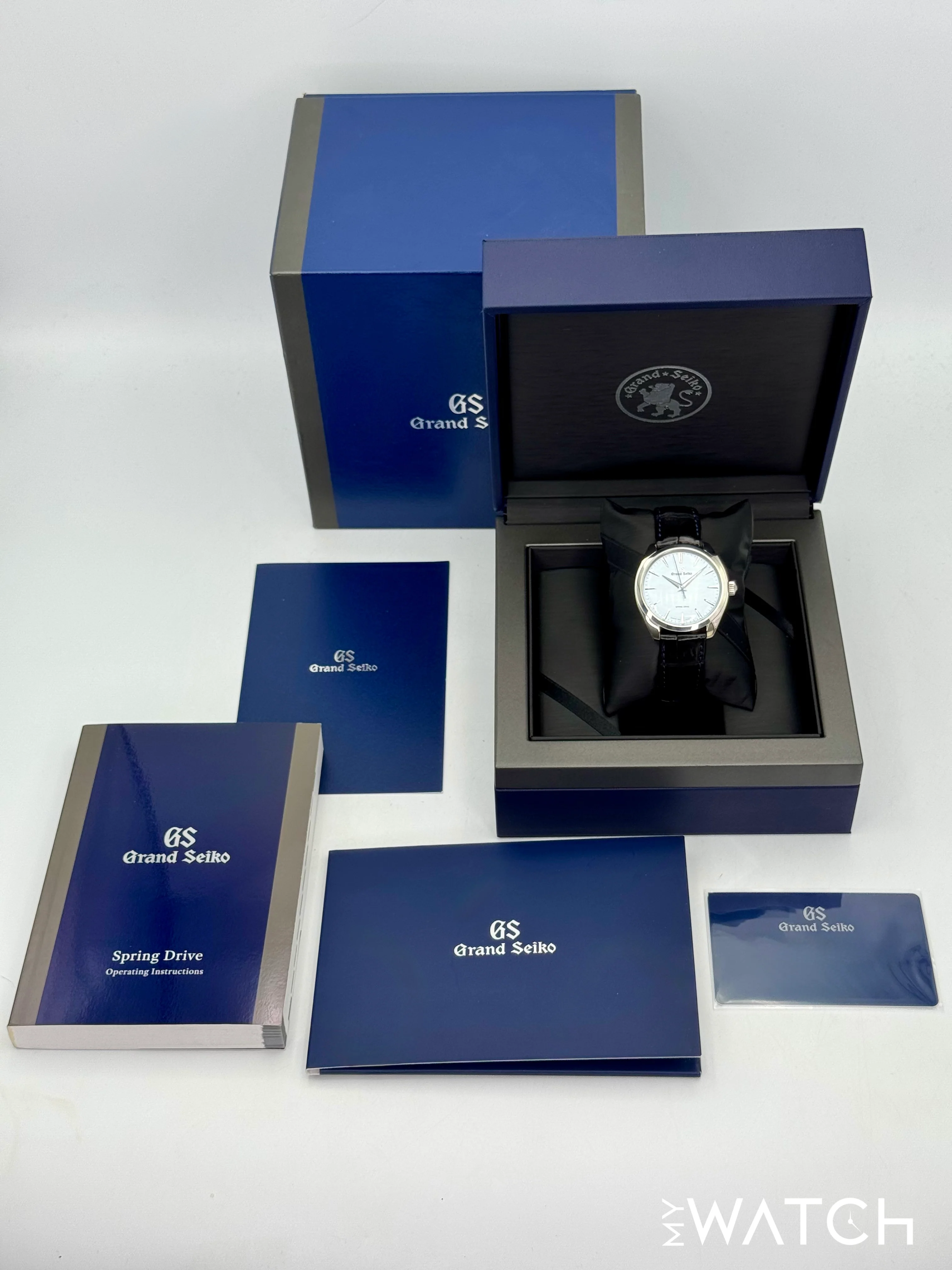 2023 Grand Seiko Elegance Collection 38.5mm SBGY007G Stainless Steel Blue Dial - Image 11