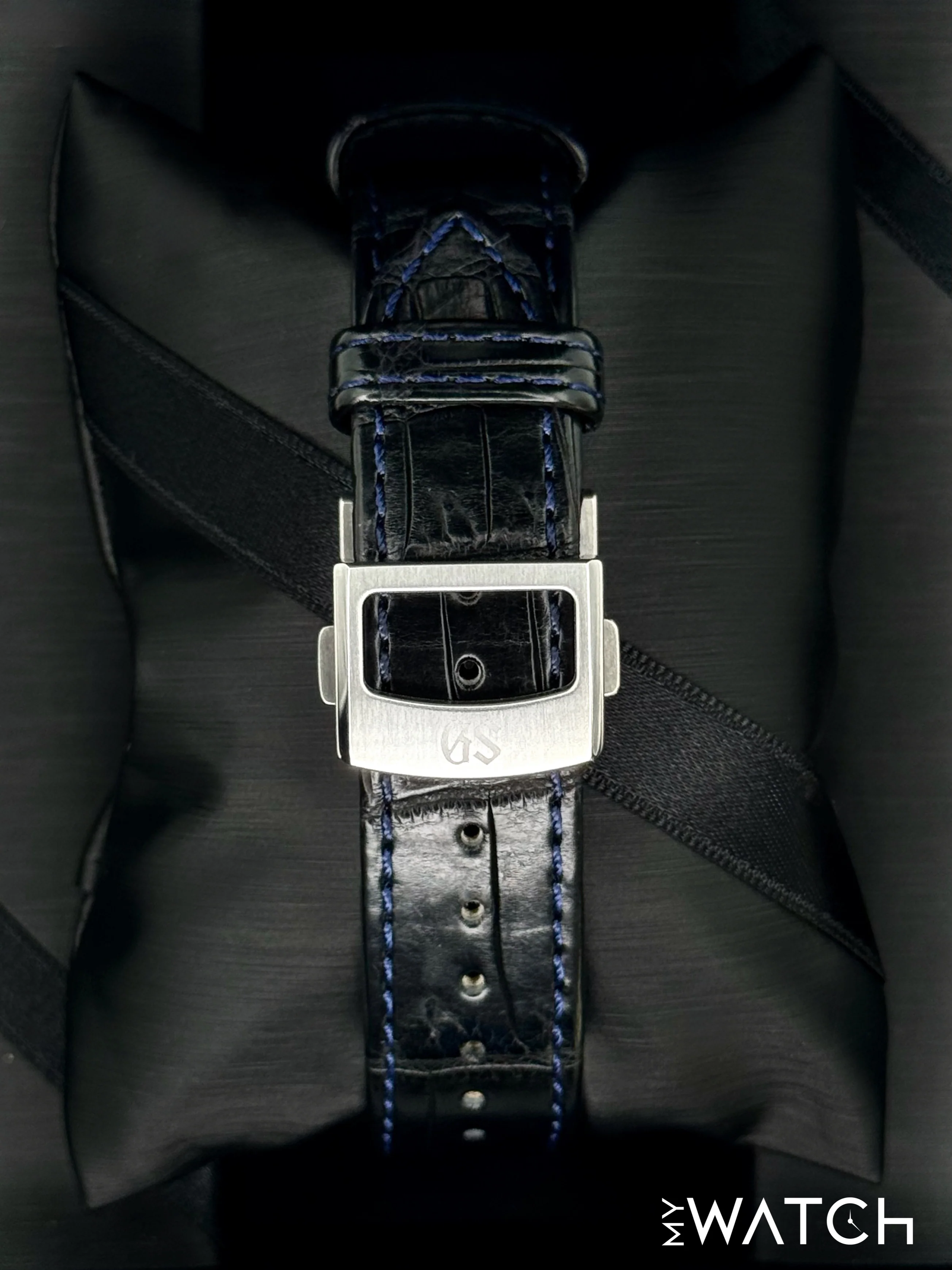 2023 Grand Seiko Elegance Collection 38.5mm SBGY007G Stainless Steel Blue Dial - Image 2
