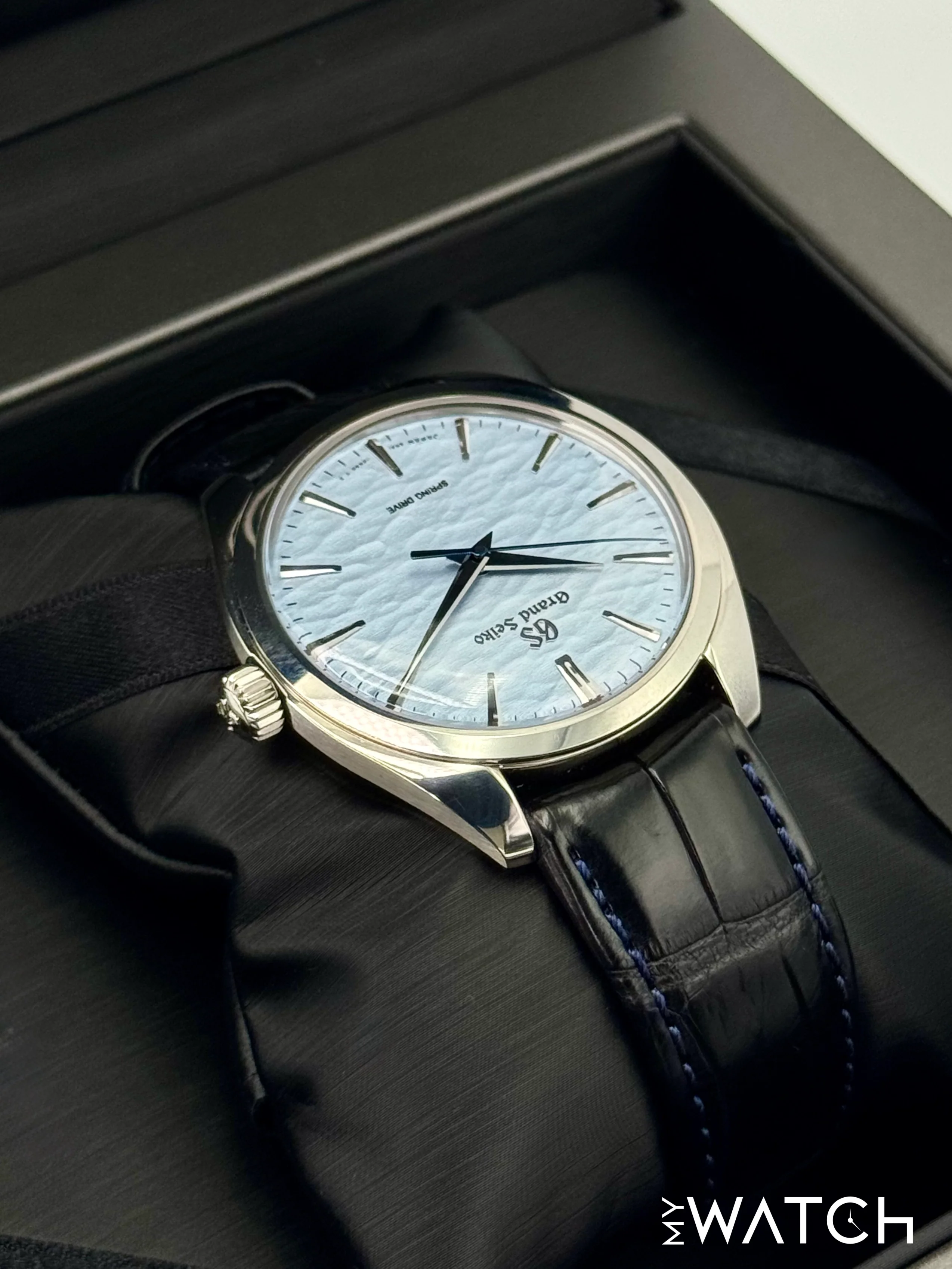 2023 Grand Seiko Elegance Collection 38.5mm SBGY007G Stainless Steel Blue Dial - Image 8