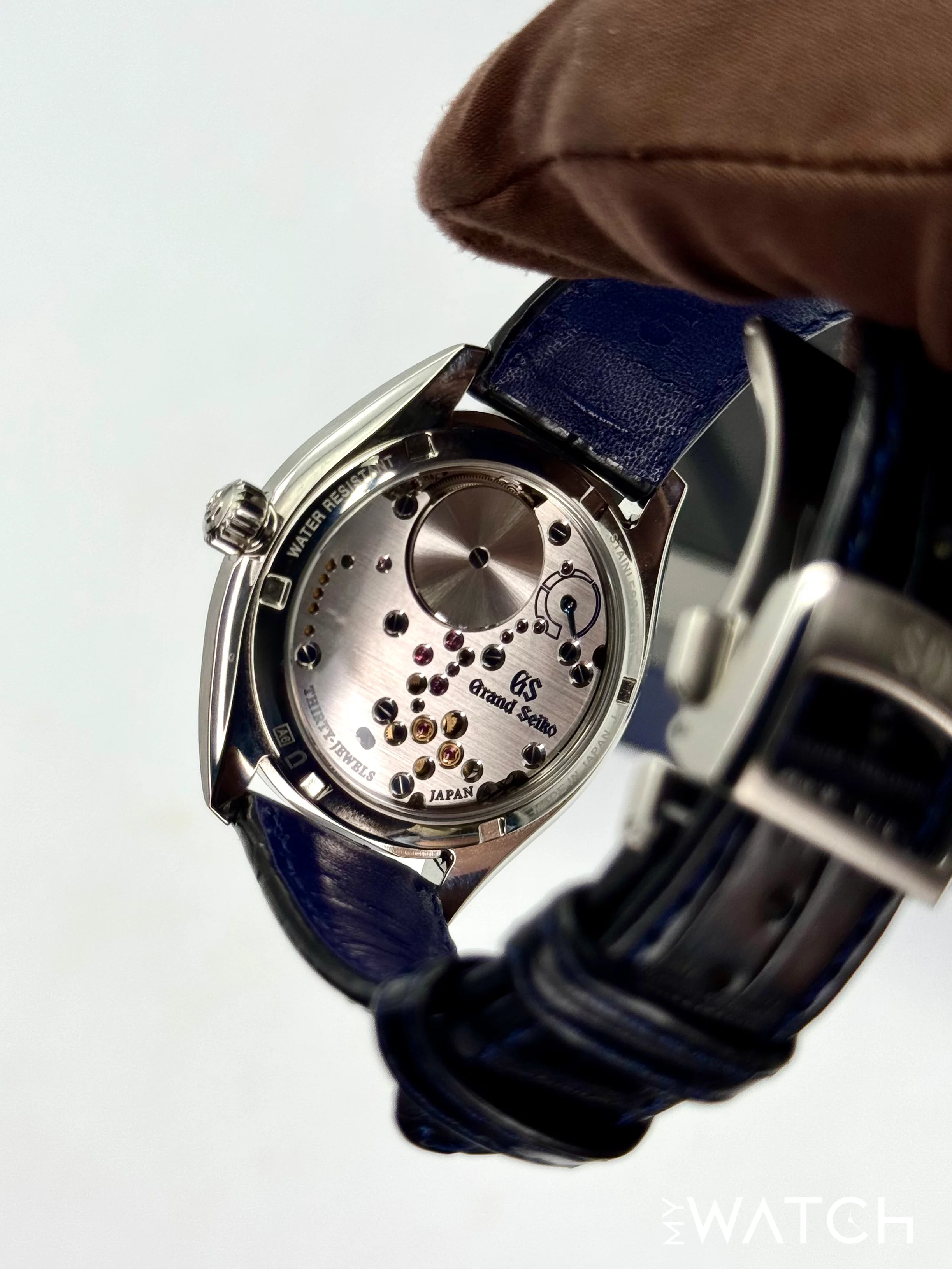 2023 Grand Seiko Elegance Collection 38.5mm SBGY007G Stainless Steel Blue Dial - Image 9