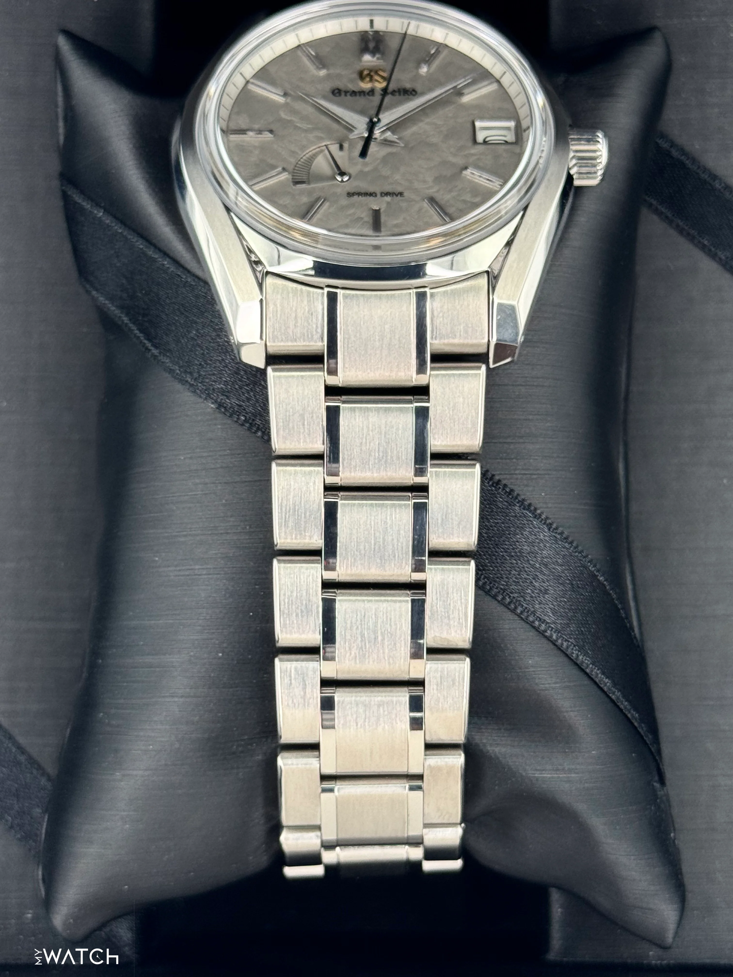 2023 Grand Seiko Heritage Collection 40mm SBGA415G Titanium Grey Dial - Image 3
