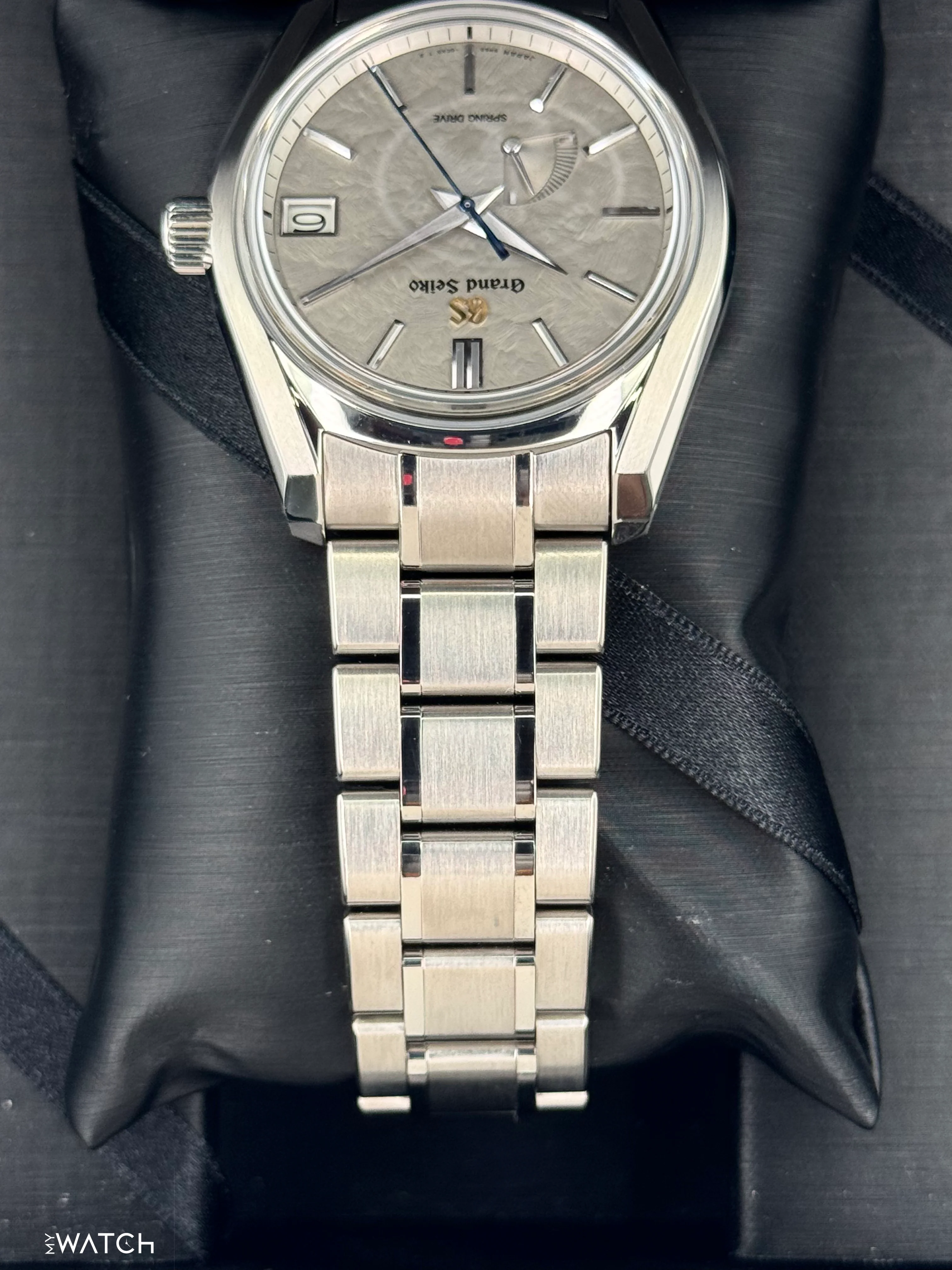 2023 Grand Seiko Heritage Collection 40mm SBGA415G Titanium Grey Dial - Image 4
