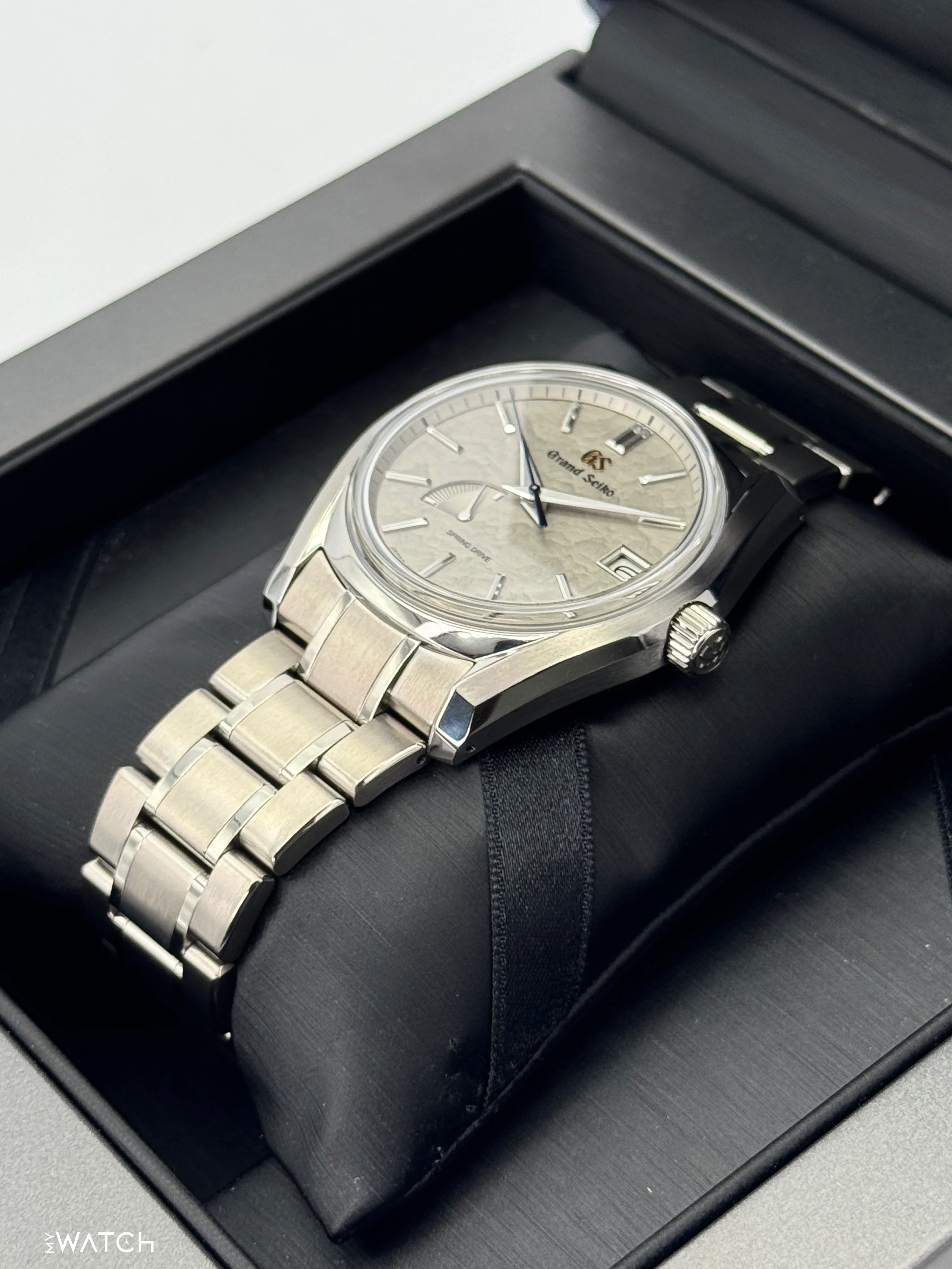 2023 Grand Seiko Heritage Collection 40mm SBGA415G Titanium Grey Dial - Image 5