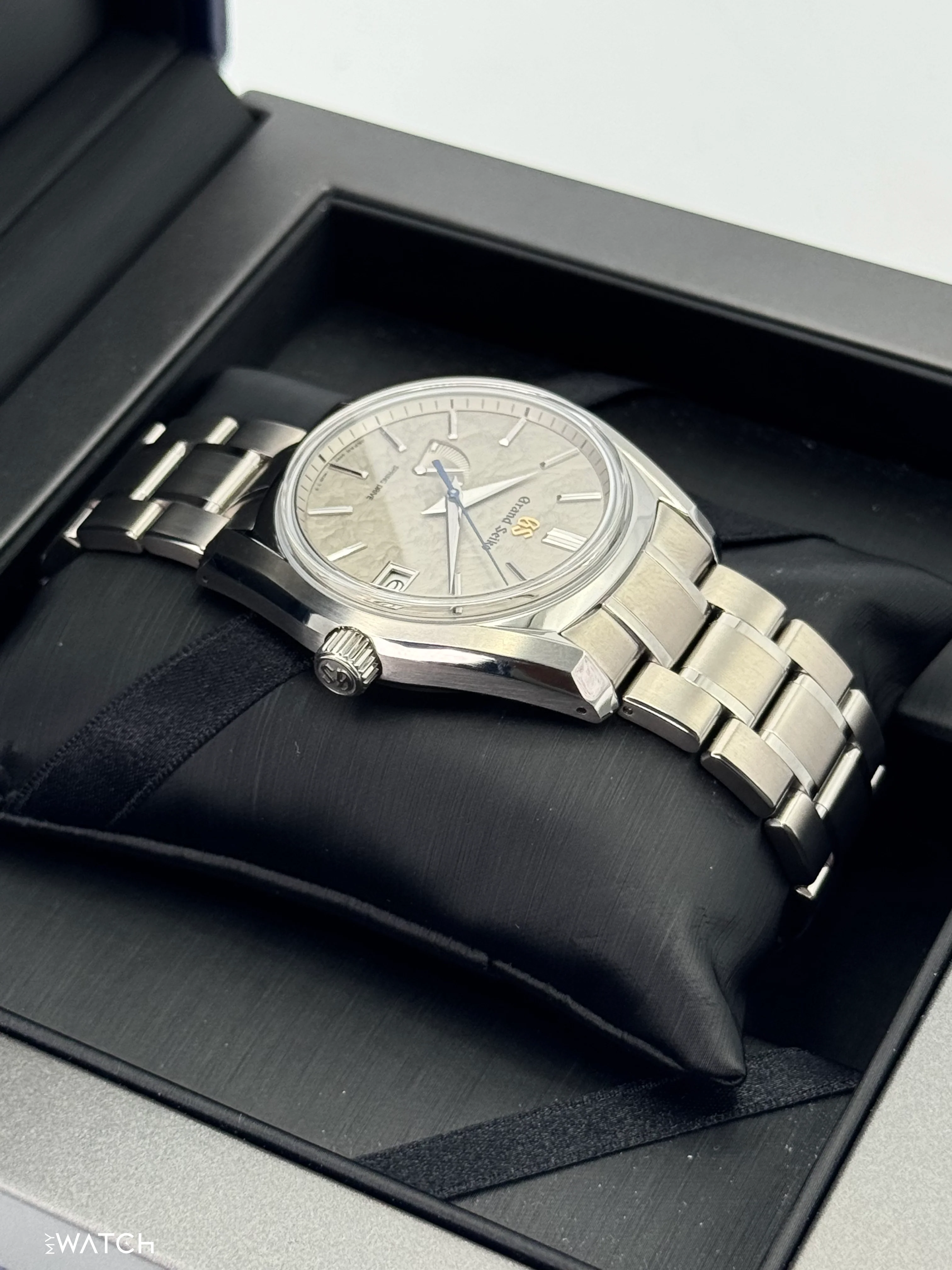 2023 Grand Seiko Heritage Collection 40mm SBGA415G Titanium Grey Dial - Image 8