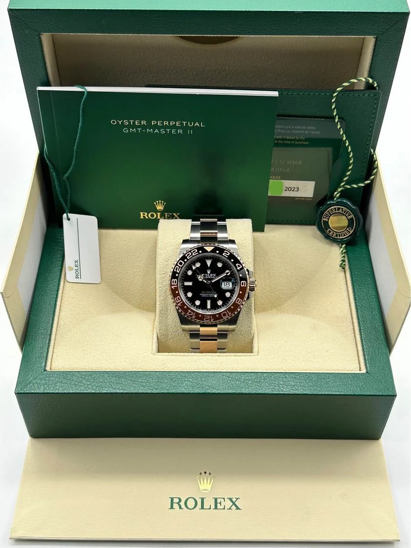 NEW 2023 Rolex GMT-Master II "Rootbeer" 126711CHNR Two-Tone - Image 9