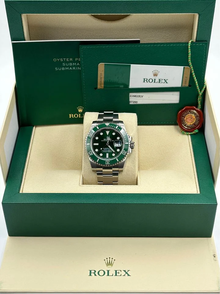 2014 Rolex Submariner "Hulk" 40mm 116610LV Green Dial - Image 9