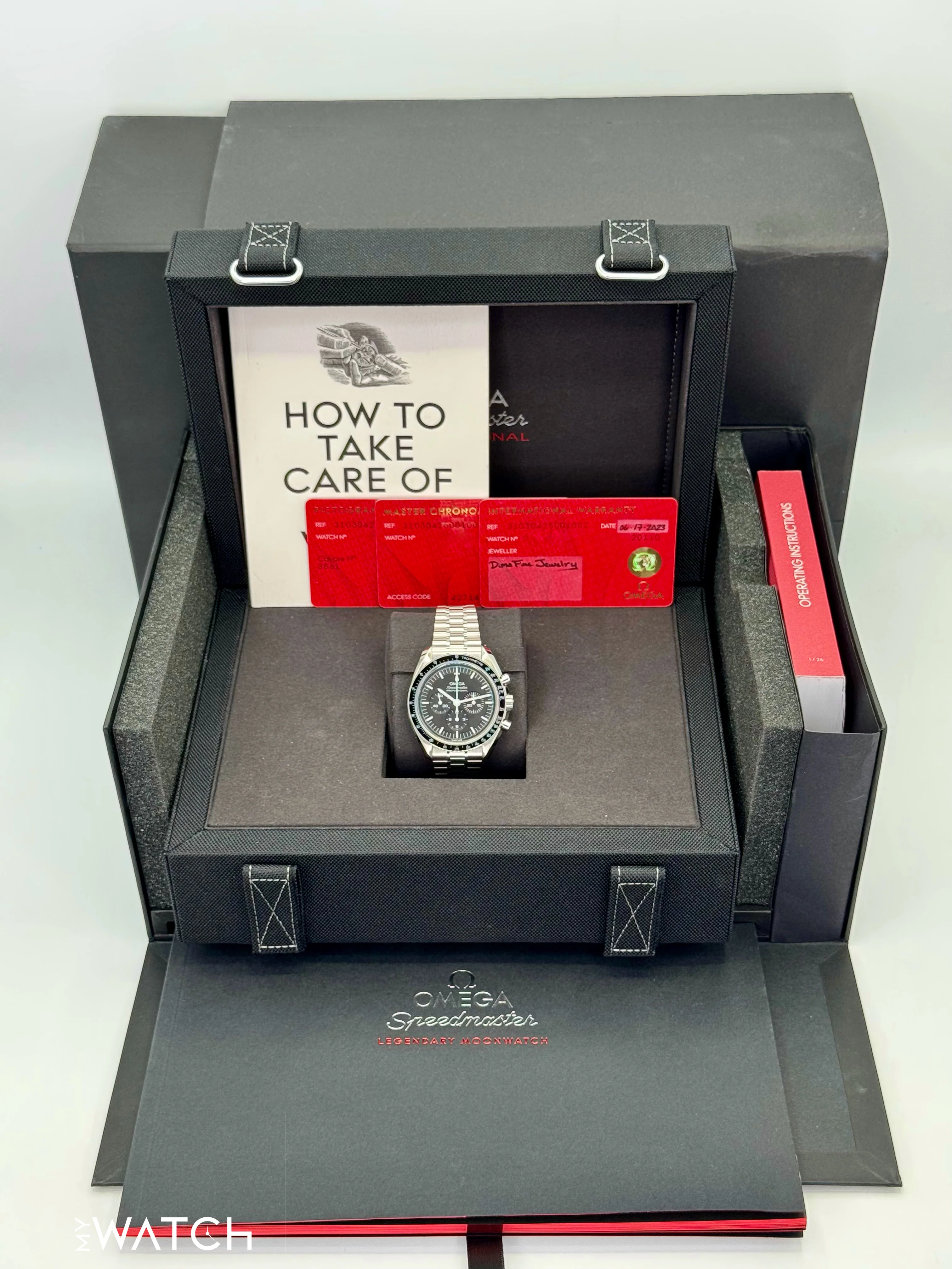 2023 Omega 42mm 310.30.42.50.01.002 Speedmaster Moonwatch Pro - Image 9