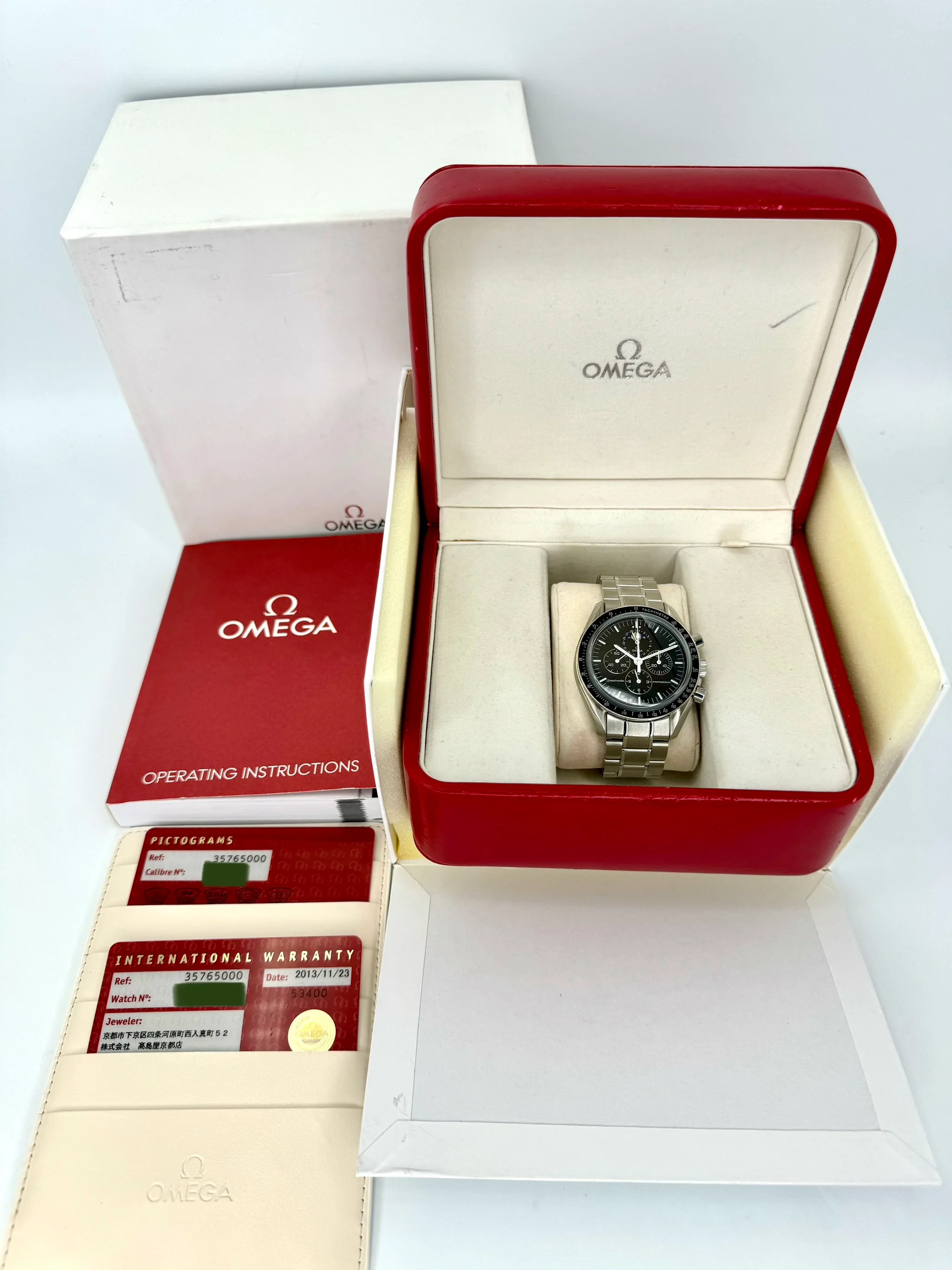 2013 Omega Speedmaster 42mm 3576.50.00 Professional Moonphase - Image 13