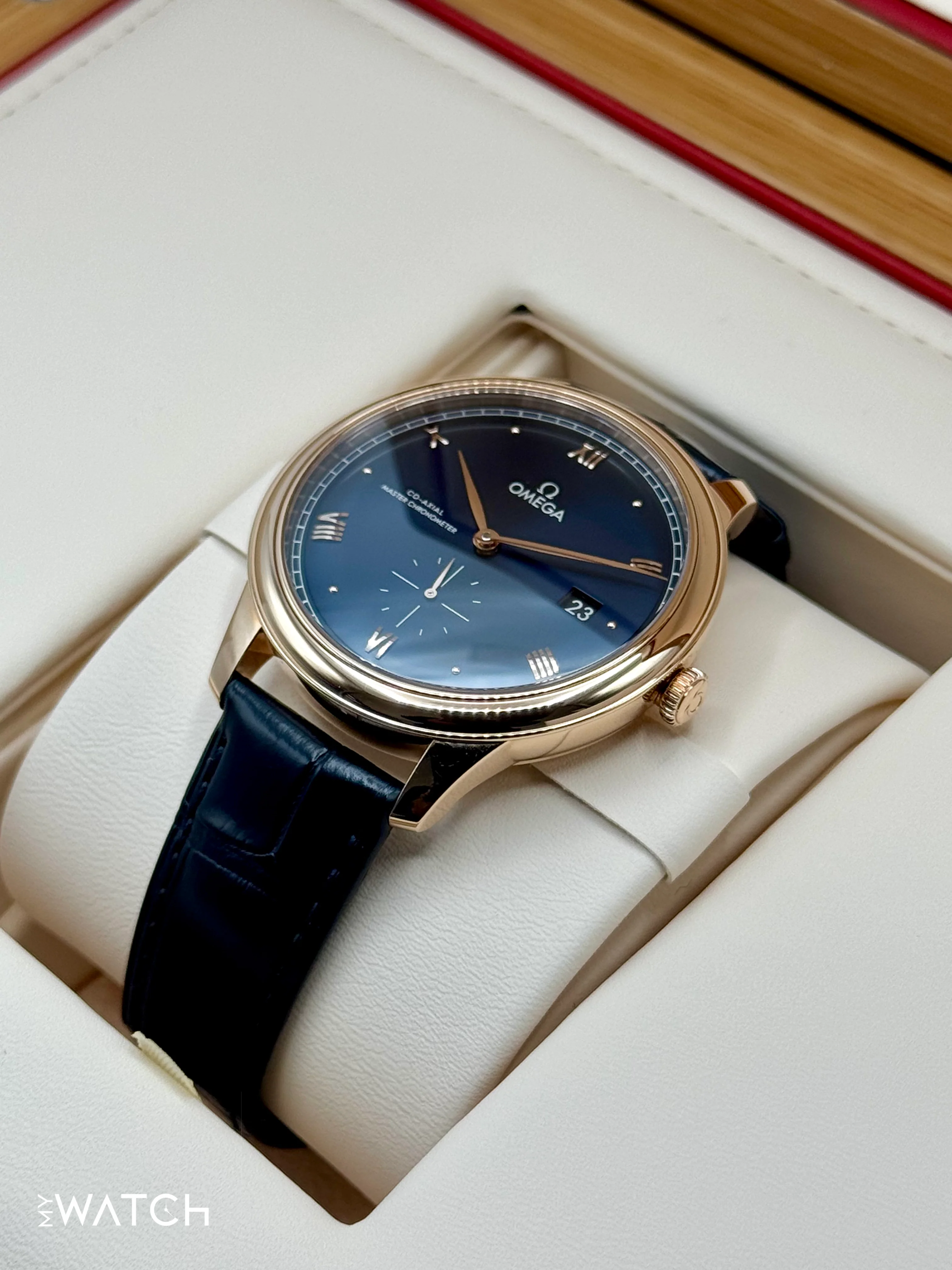 2023 Omega Master Chronometer 41mm 434.53.41.20.03.001 Blue Dial - Image 5
