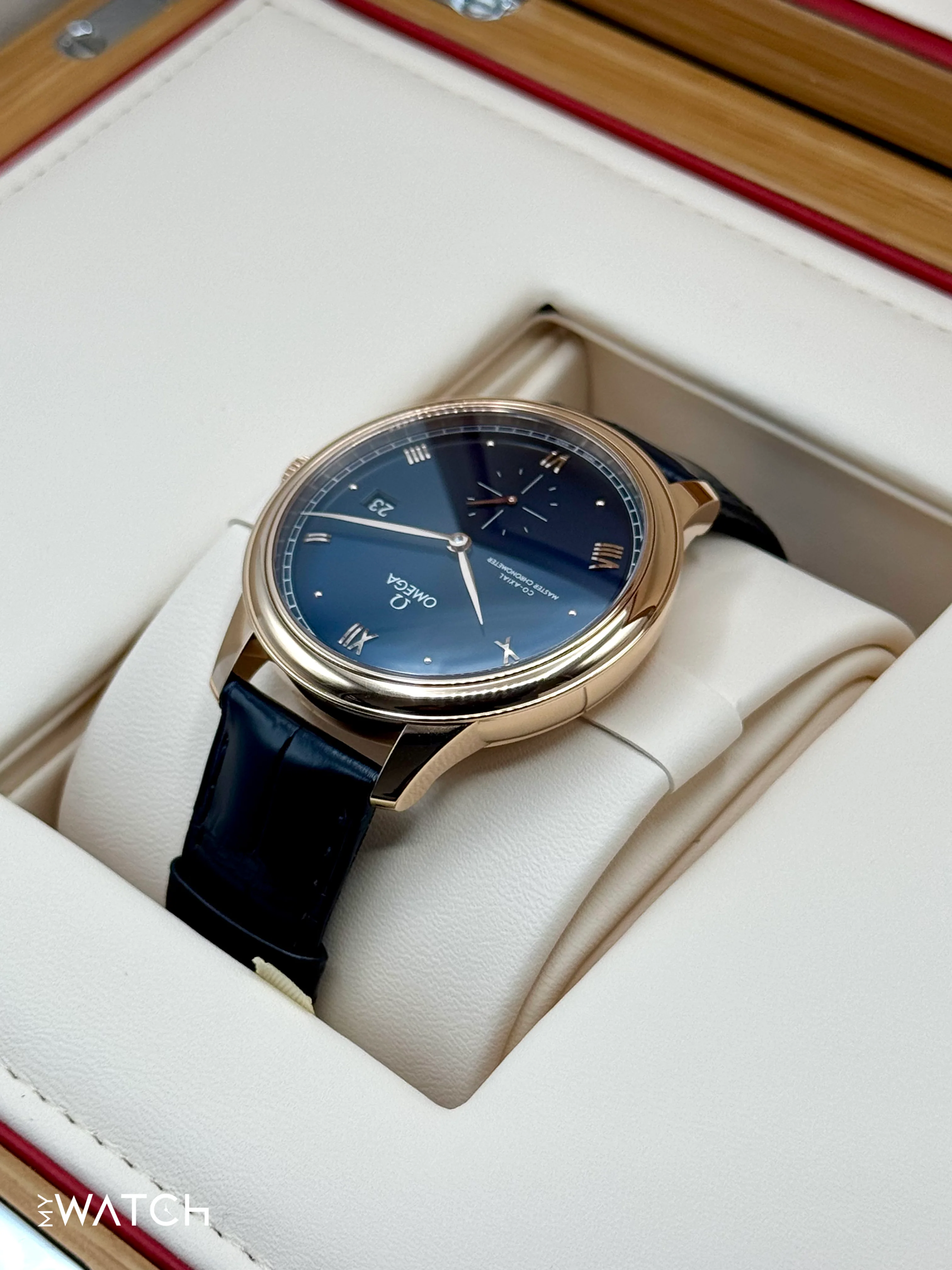 2023 Omega Master Chronometer 41mm 434.53.41.20.03.001 Blue Dial - Image 7