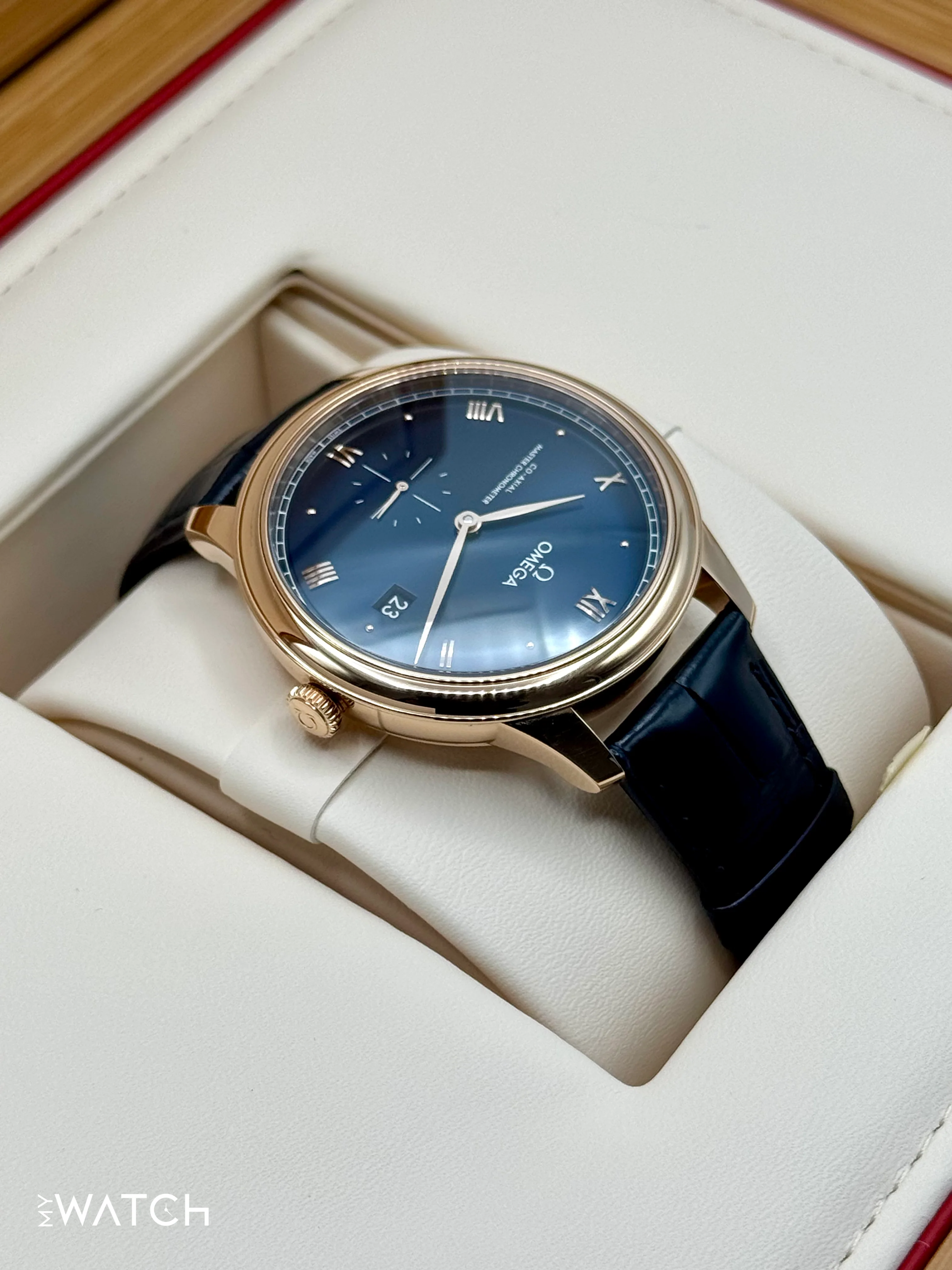 2023 Omega Master Chronometer 41mm 434.53.41.20.03.001 Blue Dial - Image 8
