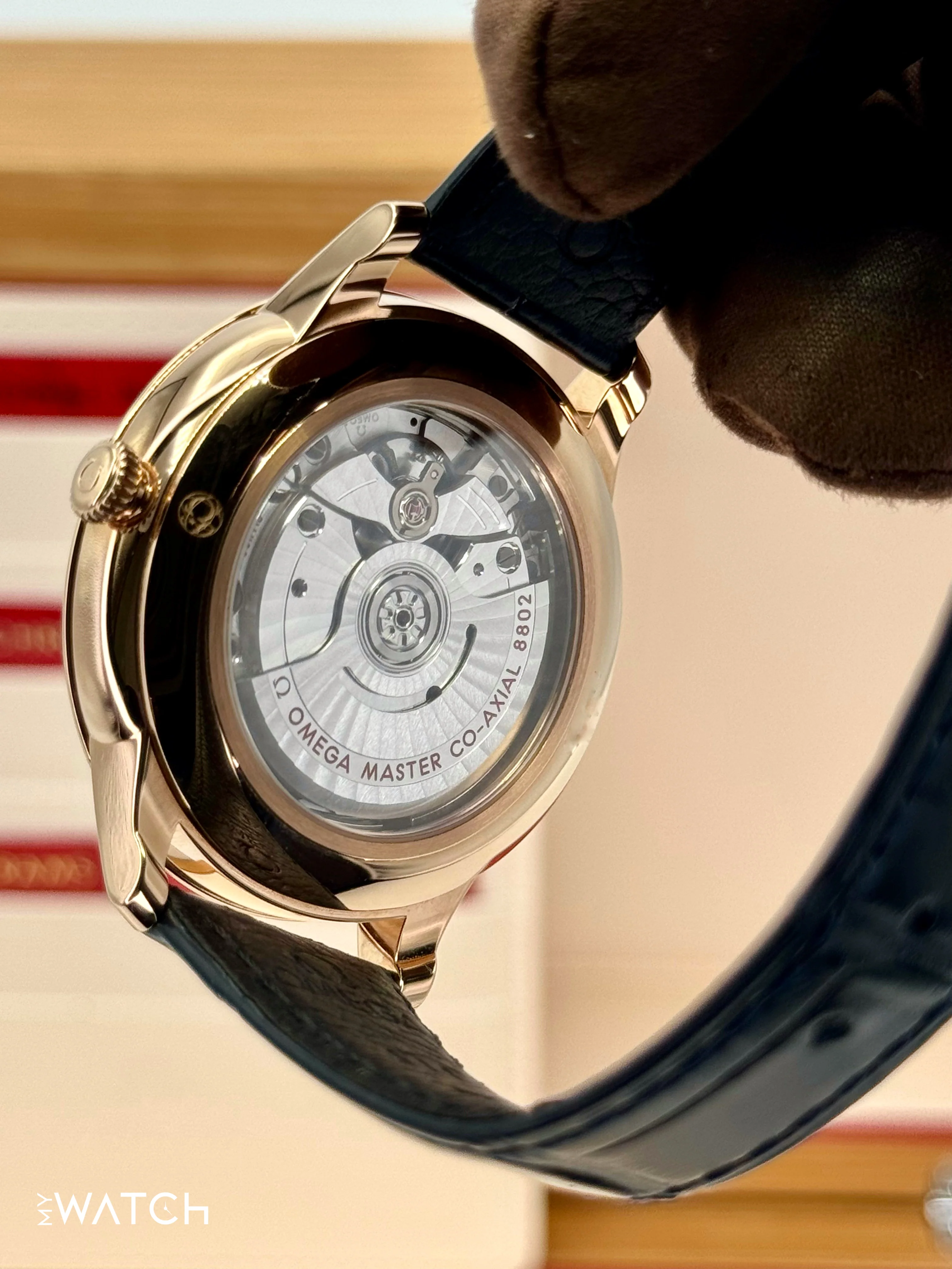 2023 Omega Master Chronometer 41mm 434.53.41.20.03.001 Blue Dial - Image 9
