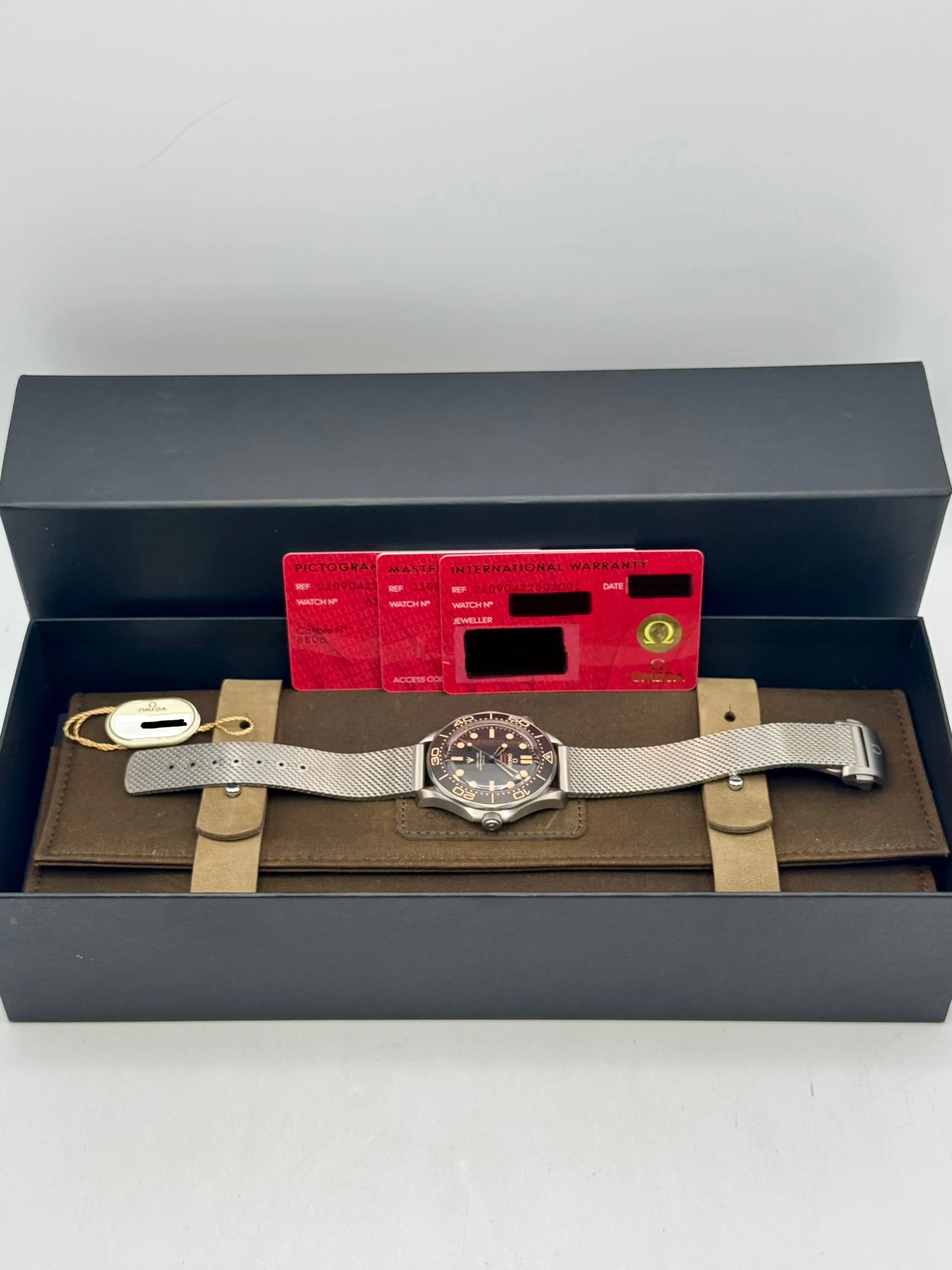 2023 Omega Seamaster Diver 300M 007 42mm Titanium Brown Dial - Image 10