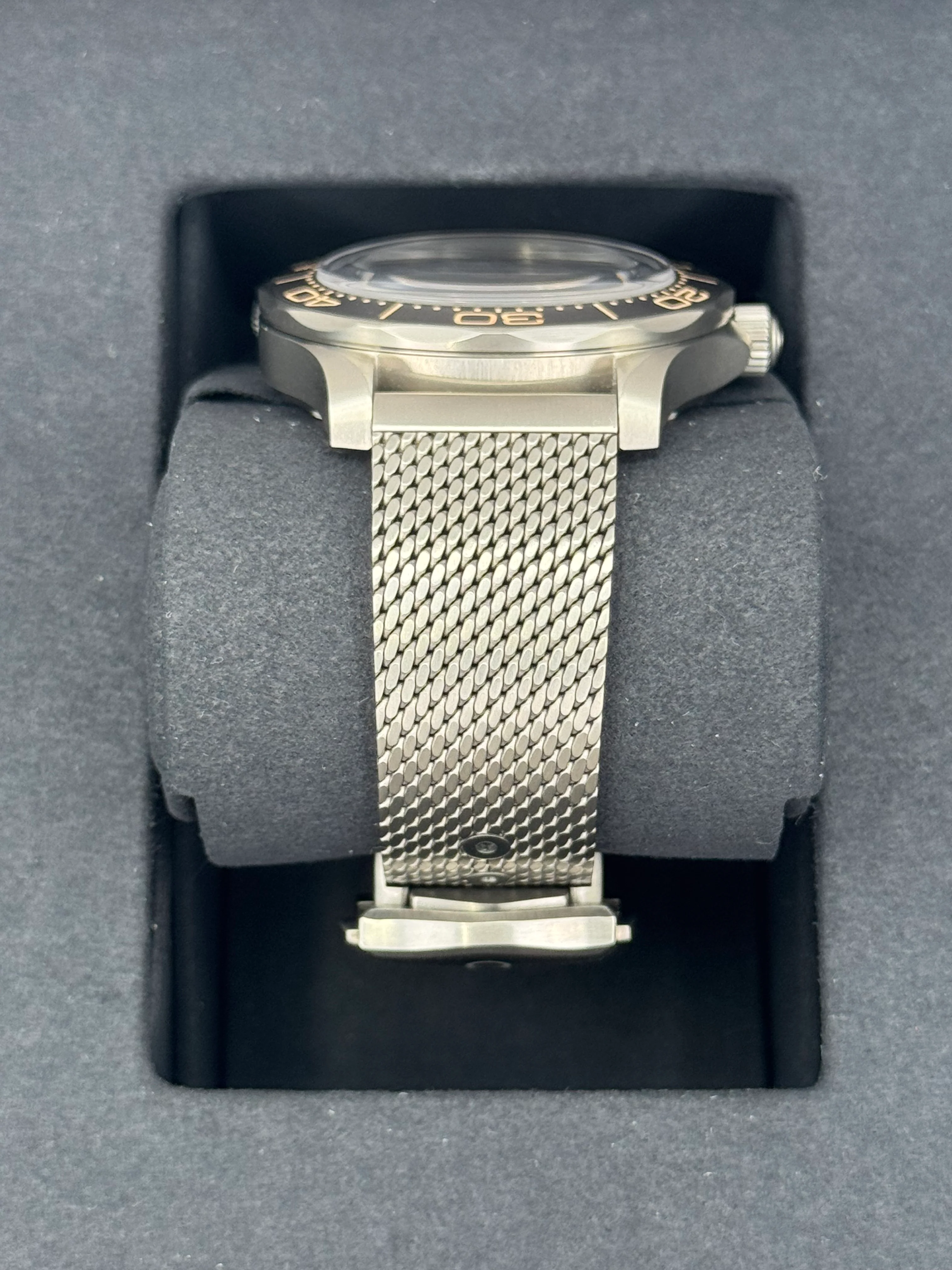 2023 Omega Seamaster Diver 300M 007 42mm Titanium Brown Dial - Image 3