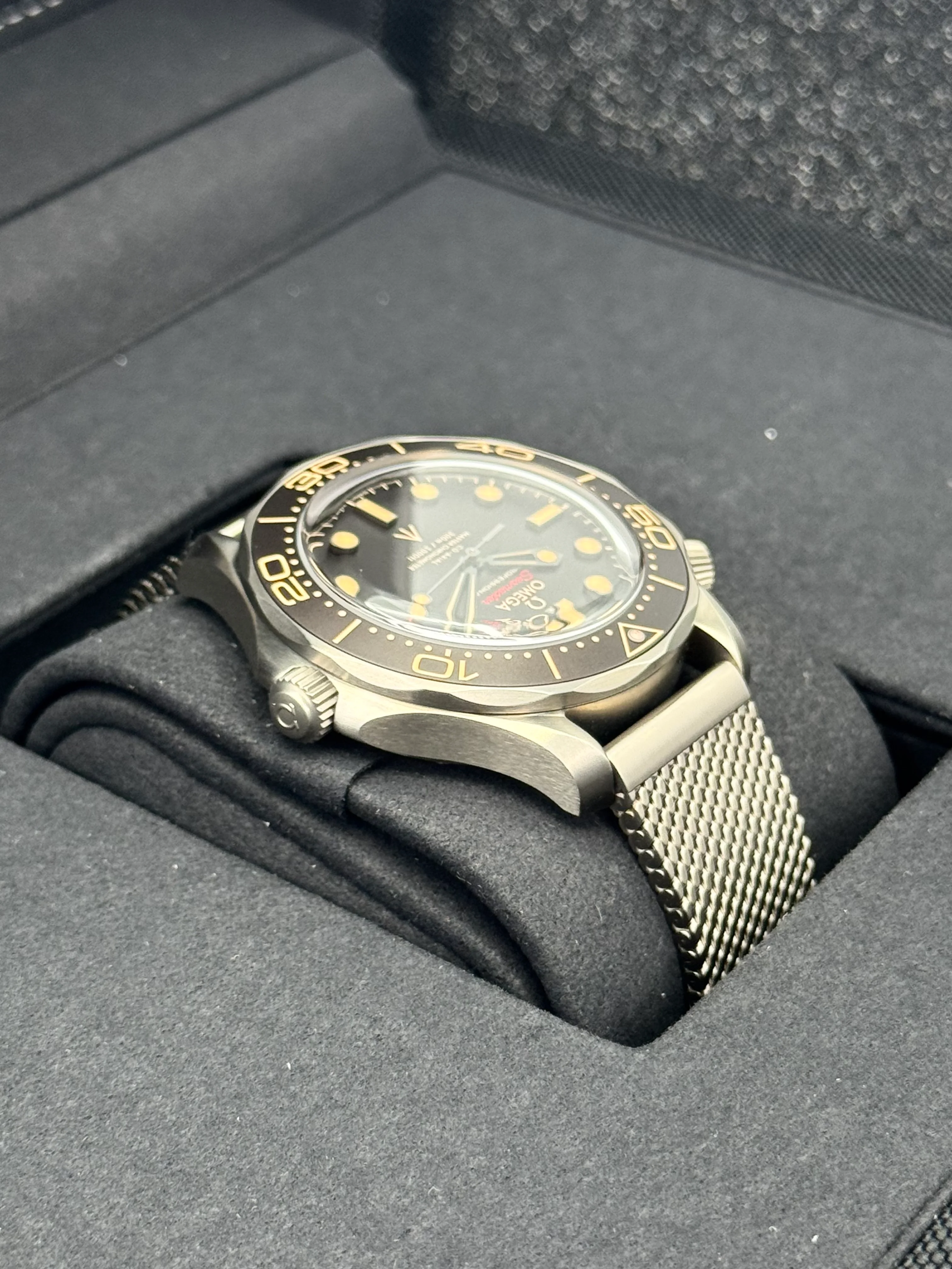 2023 Omega Seamaster Diver 300M 007 42mm Titanium Brown Dial - Image 8