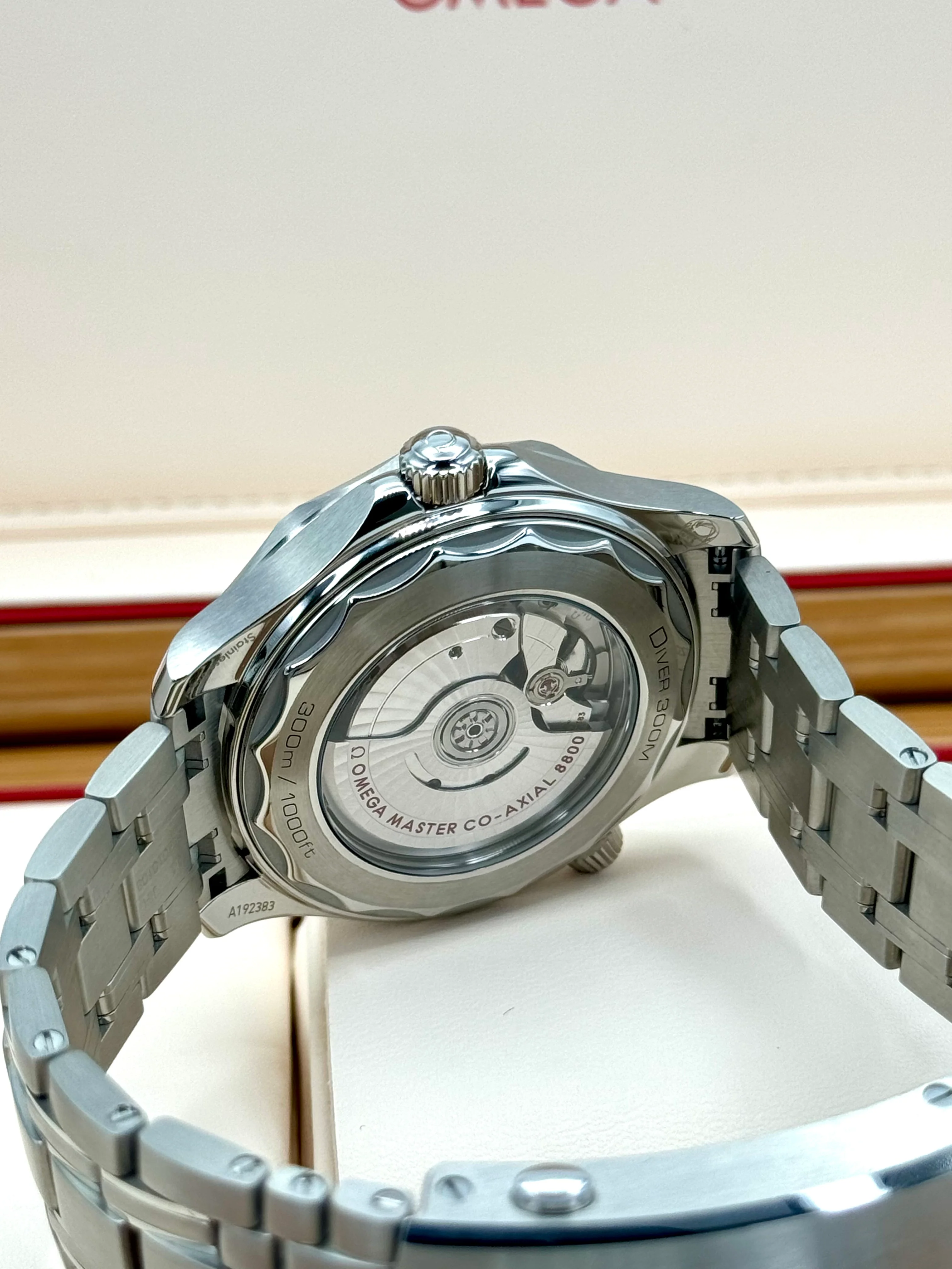 NEW 2023 Omega Seamaster Diver 300M 42mm 21030422110001 Green Dial - Image 11