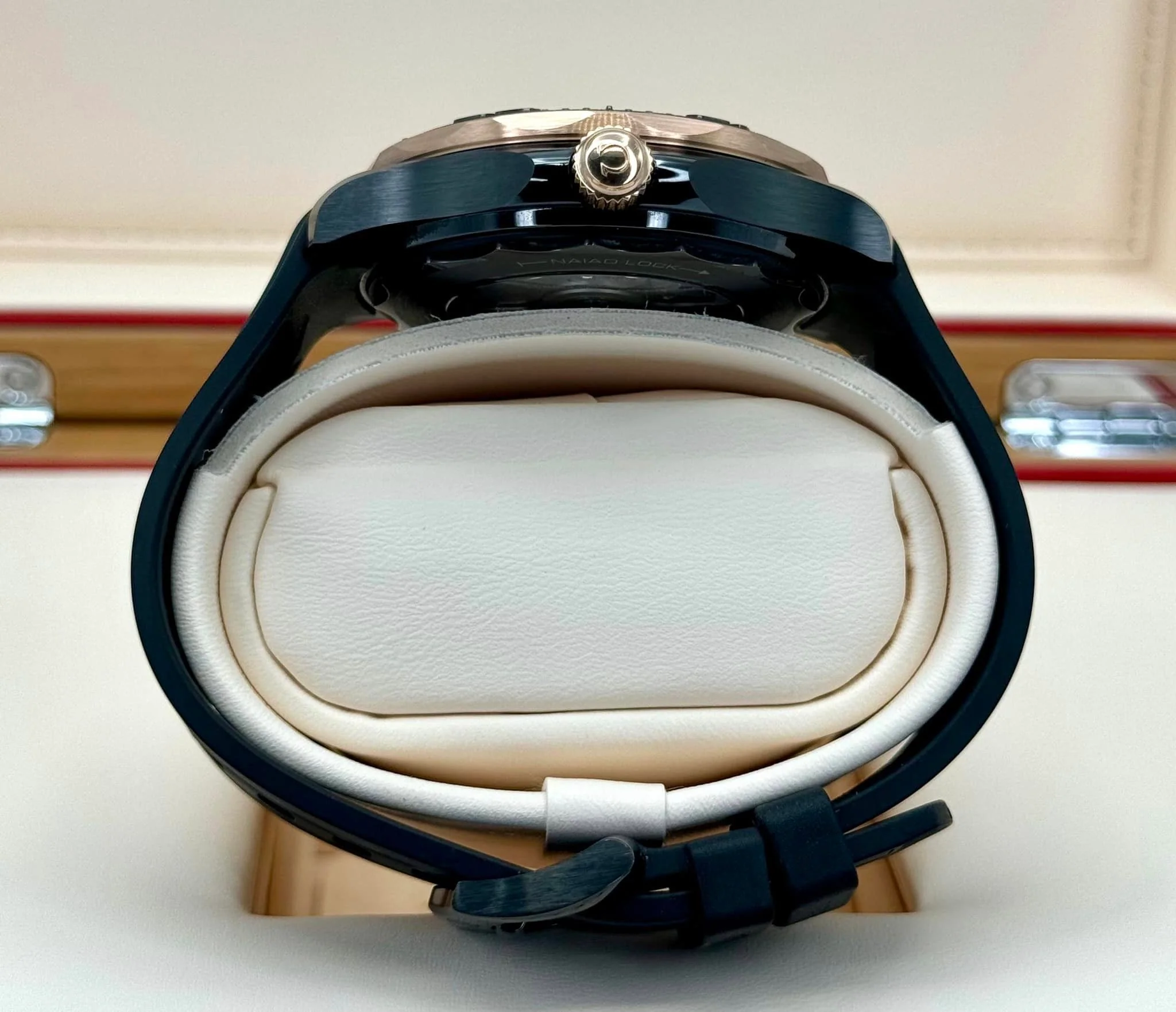 2023 Omega Seamaster Diver Ceramic 43.5 210.62.44.20.01.001 Rose Gold - Image 10