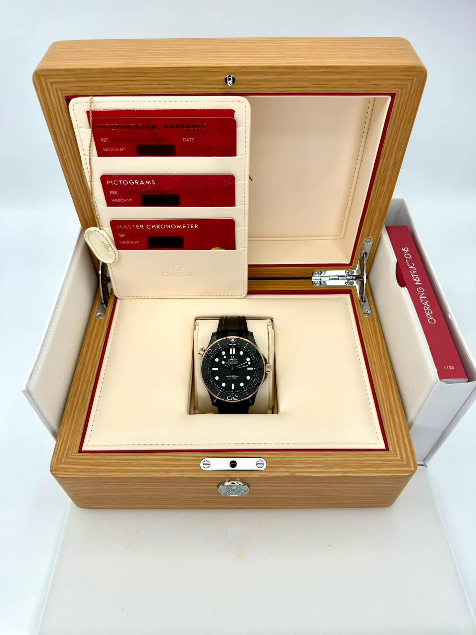 2023 Omega Seamaster Diver Ceramic 43.5 210.62.44.20.01.001 Rose Gold - Image 12