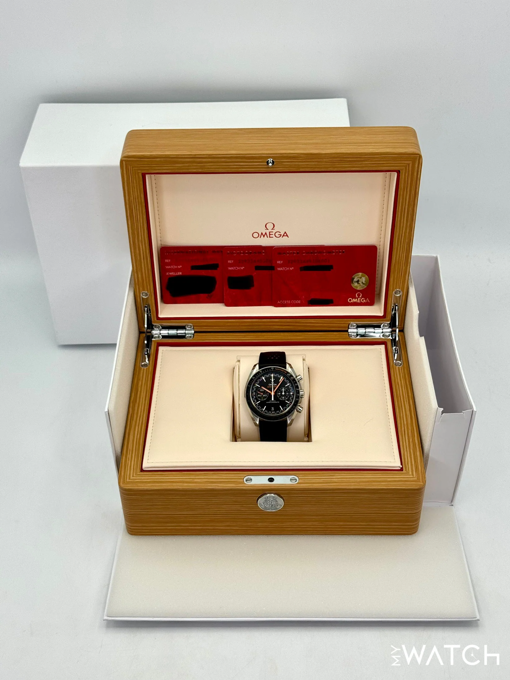 2023 Omega Speedmaster Racing 44.2mm 329.32.44.51.01.001 Black Dial - Image 10