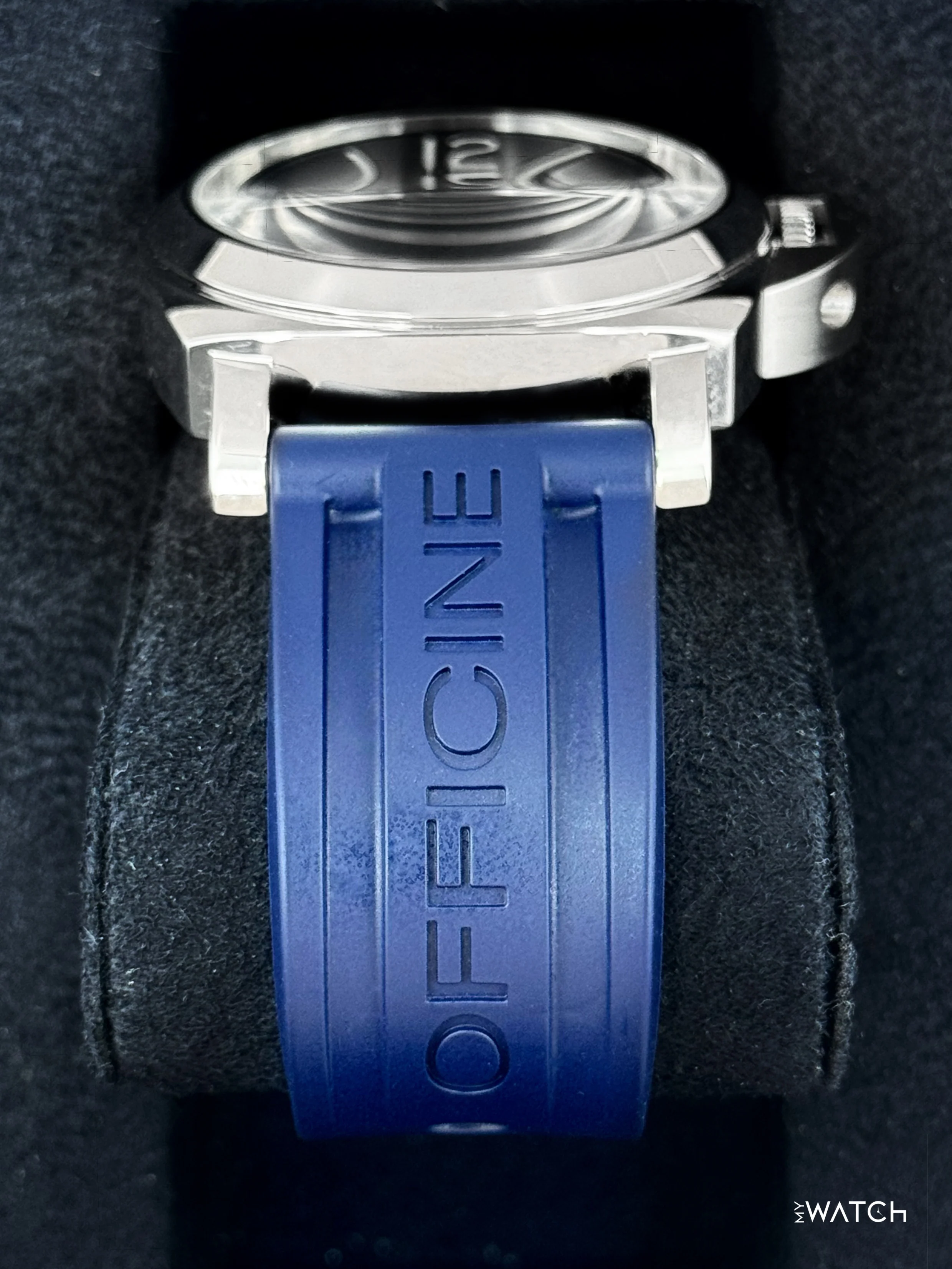 2023 Panerai Luminor Blu Mare 44mm PAM01085 Stainless Steel Blue Dial - Image 3