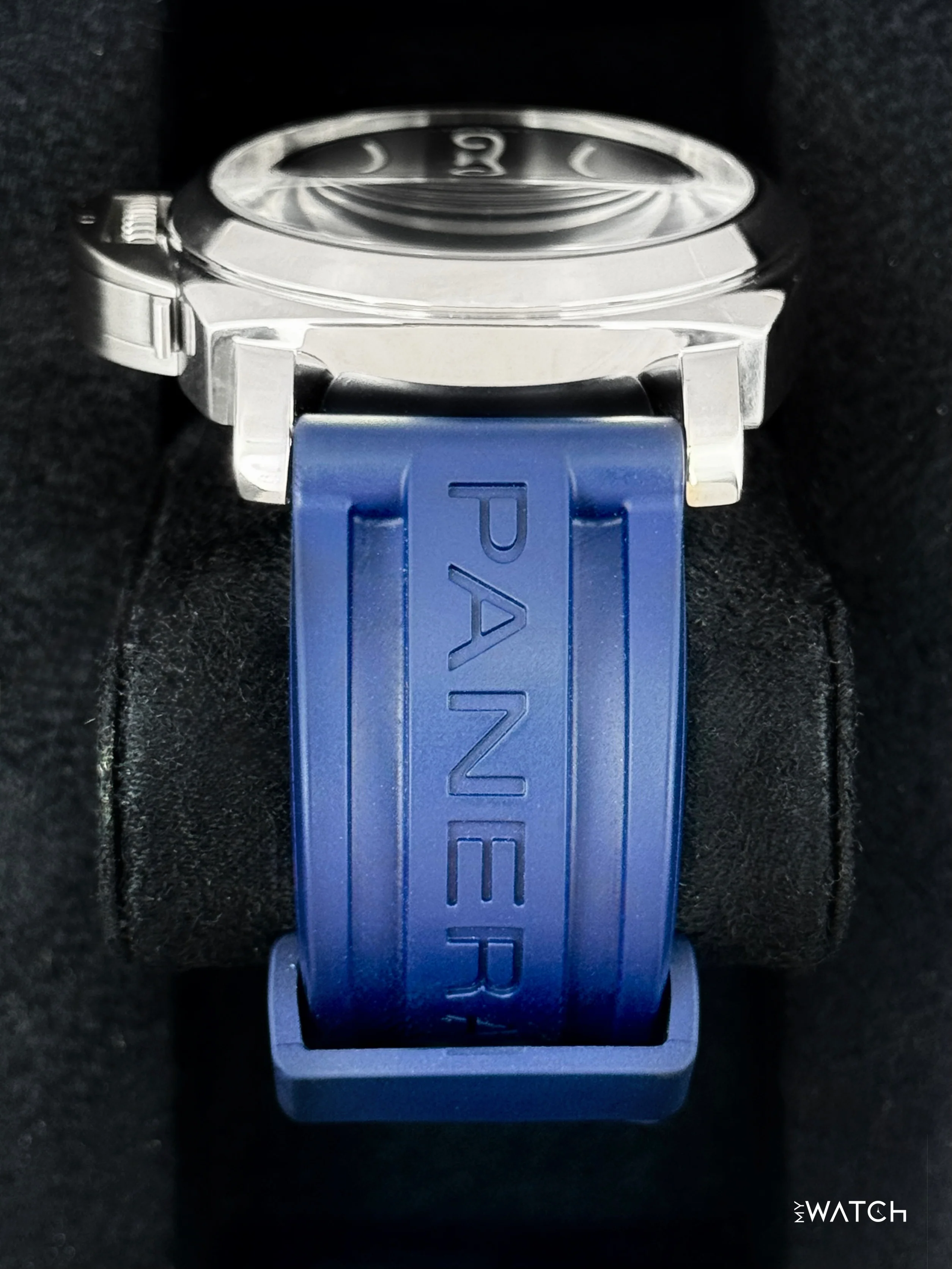 2023 Panerai Luminor Blu Mare 44mm PAM01085 Stainless Steel Blue Dial - Image 4
