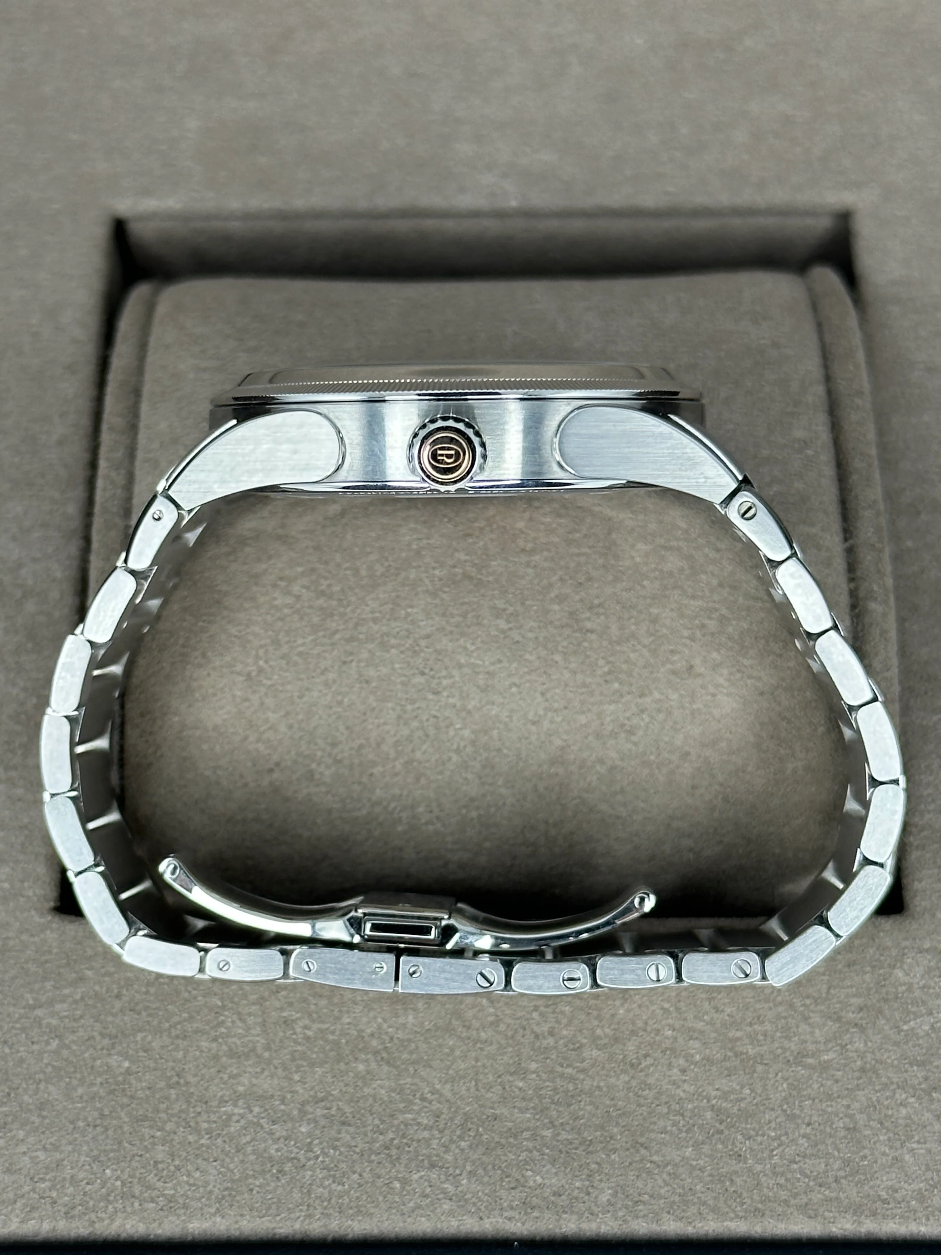2023 Parmigiani Fleurier 40mm PFC905 TondaPF GMT Rattrapante Blue Dial - Image 9