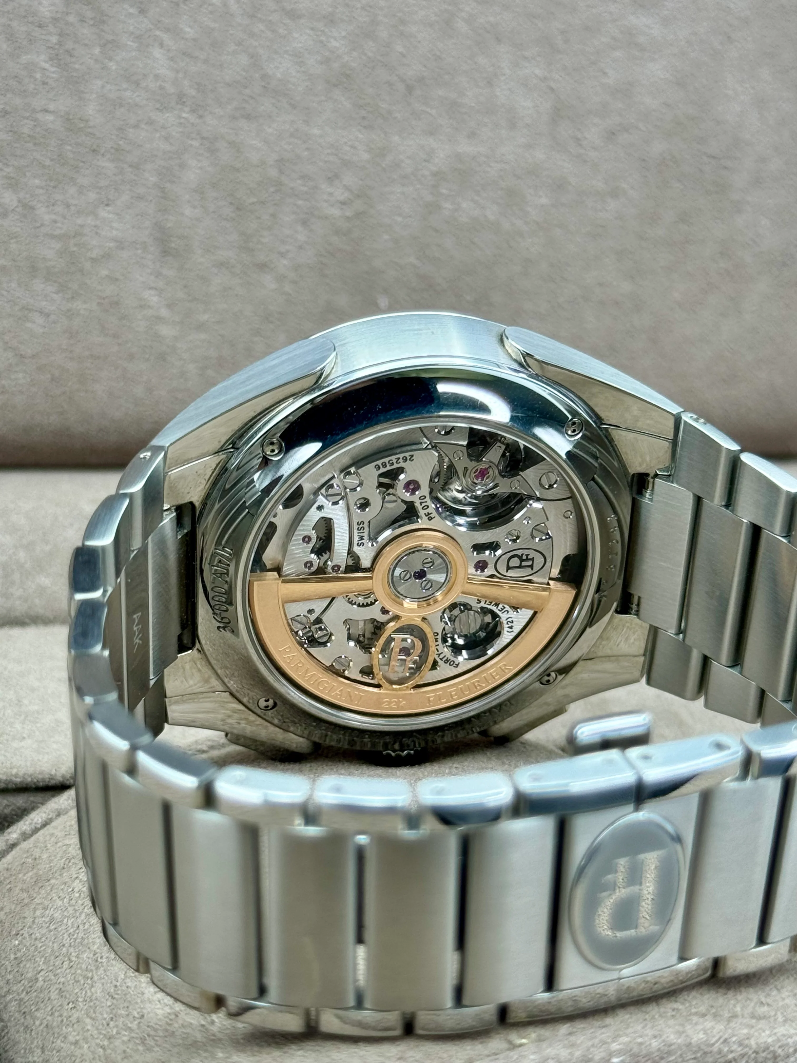 2023 Parmigiani Fleurier Tonda Pf Chronograph 42mm PFC915 Blue Dial - Image 11