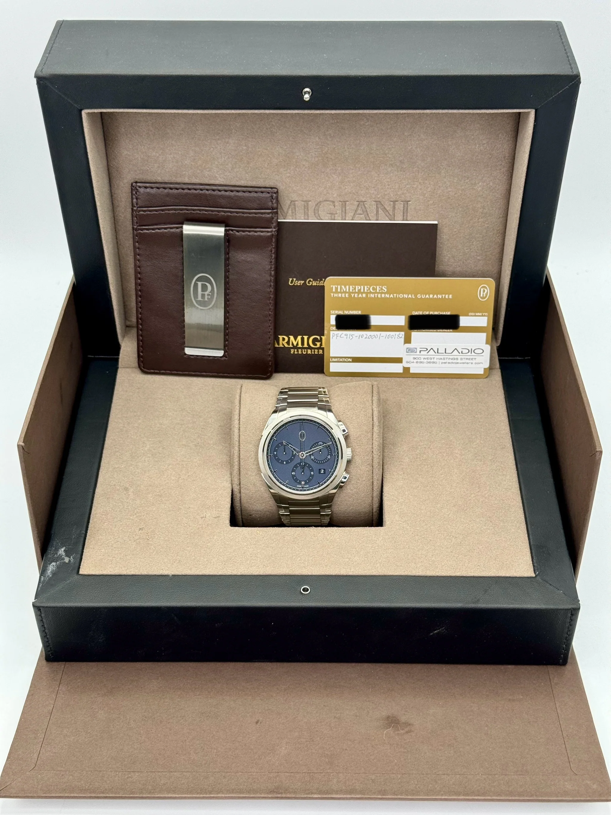 2023 Parmigiani Fleurier Tonda Pf Chronograph 42mm PFC915 Blue Dial - Image 12