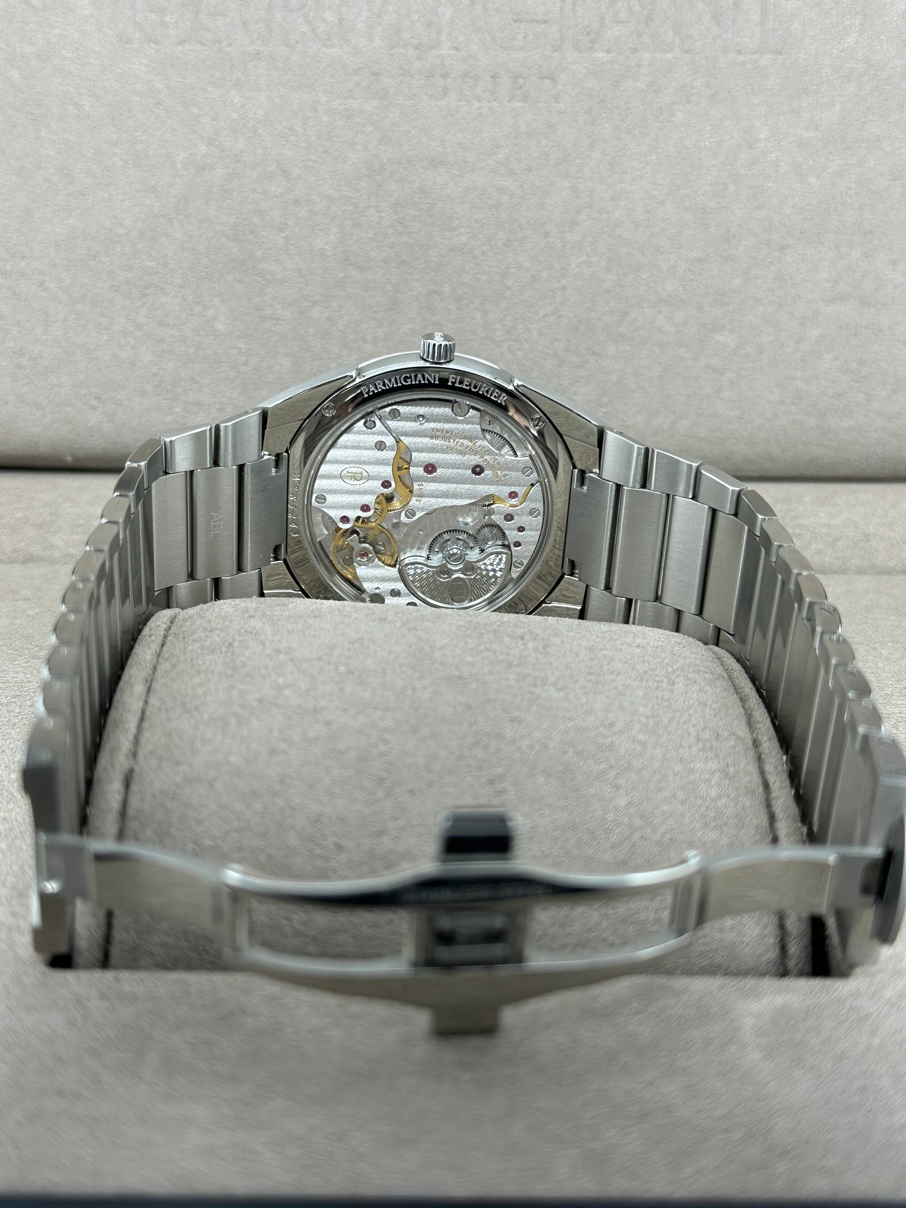 NEW 2023 Parmigiani Fleurier Tonda Pf Micro 40mm PFC914 Steel Grey Dial - Image 11