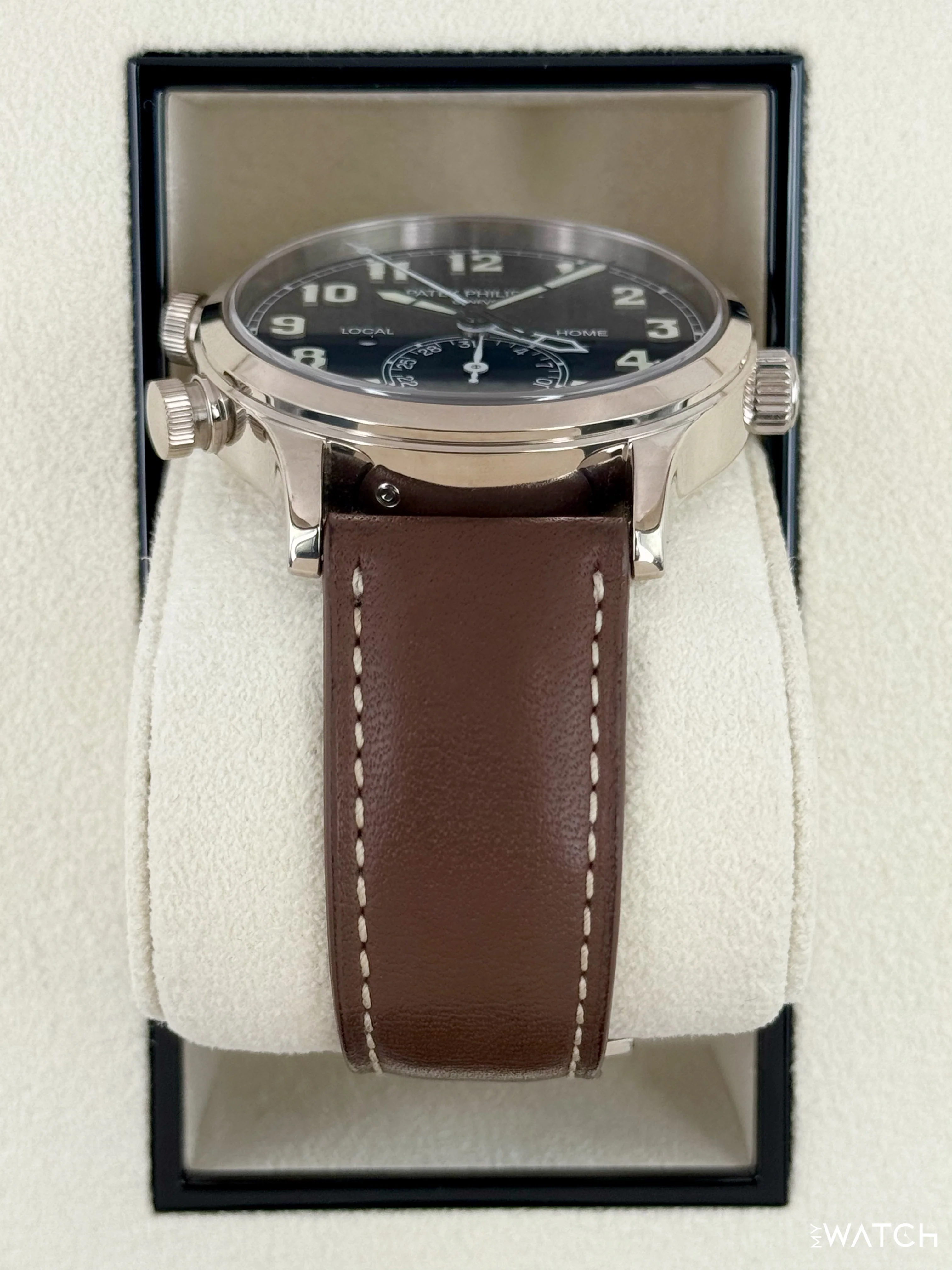 2023 Patek Philippe Pilot Time Travel 42mm 5524G White Gold Black Dial - Image 4
