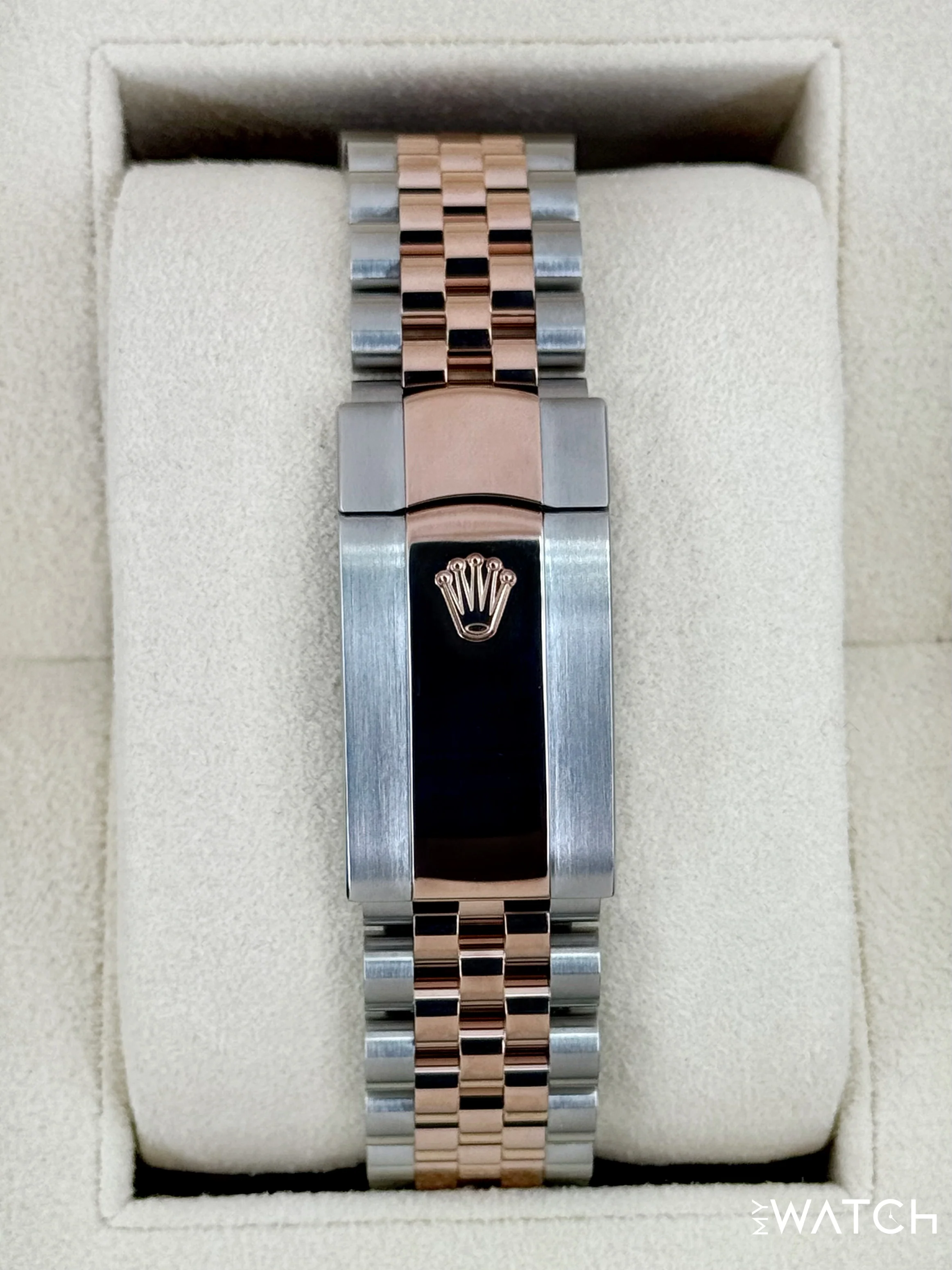2023 Rolex Datejust 36mm 126231 Two-Tone Jubilee Slate Rhodium Diamond Dial - Image 2