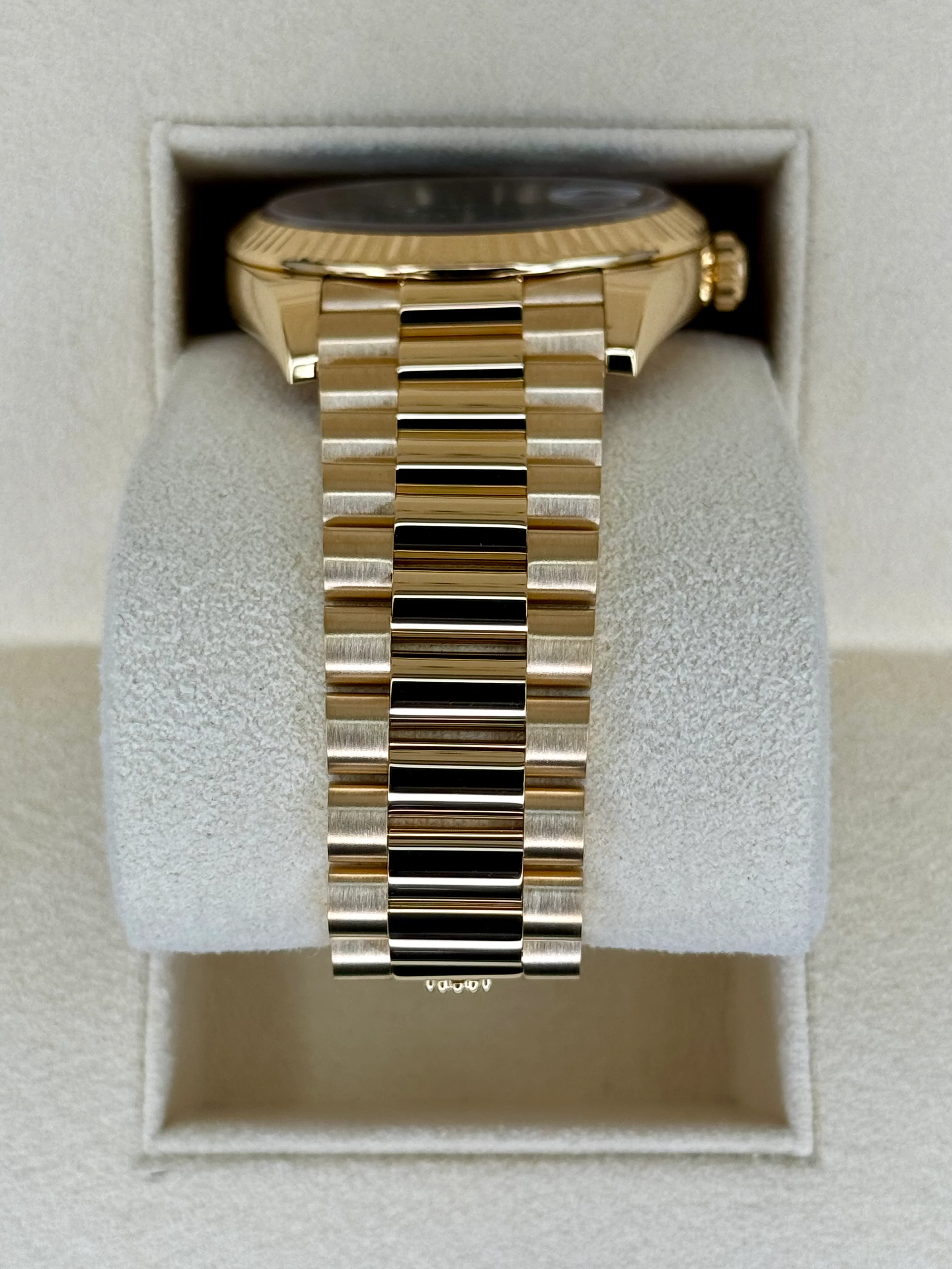 2023 Rolex Day-Date 40mm 228238 Black Diamond Baguette Dial - Image 3
