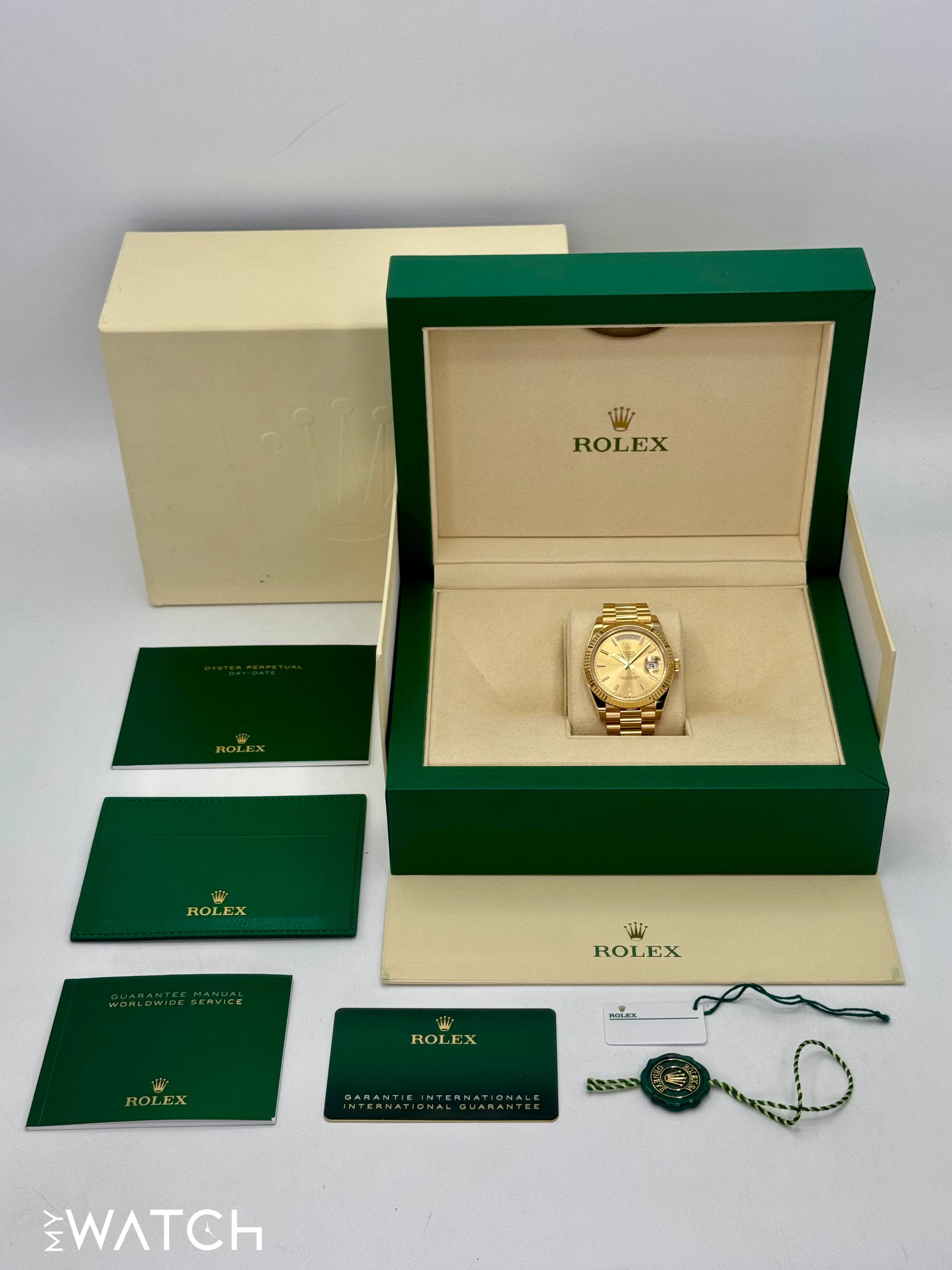 2023 Rolex Day-Date 40mm 228238 Presidential Champagne Dial - Image 10