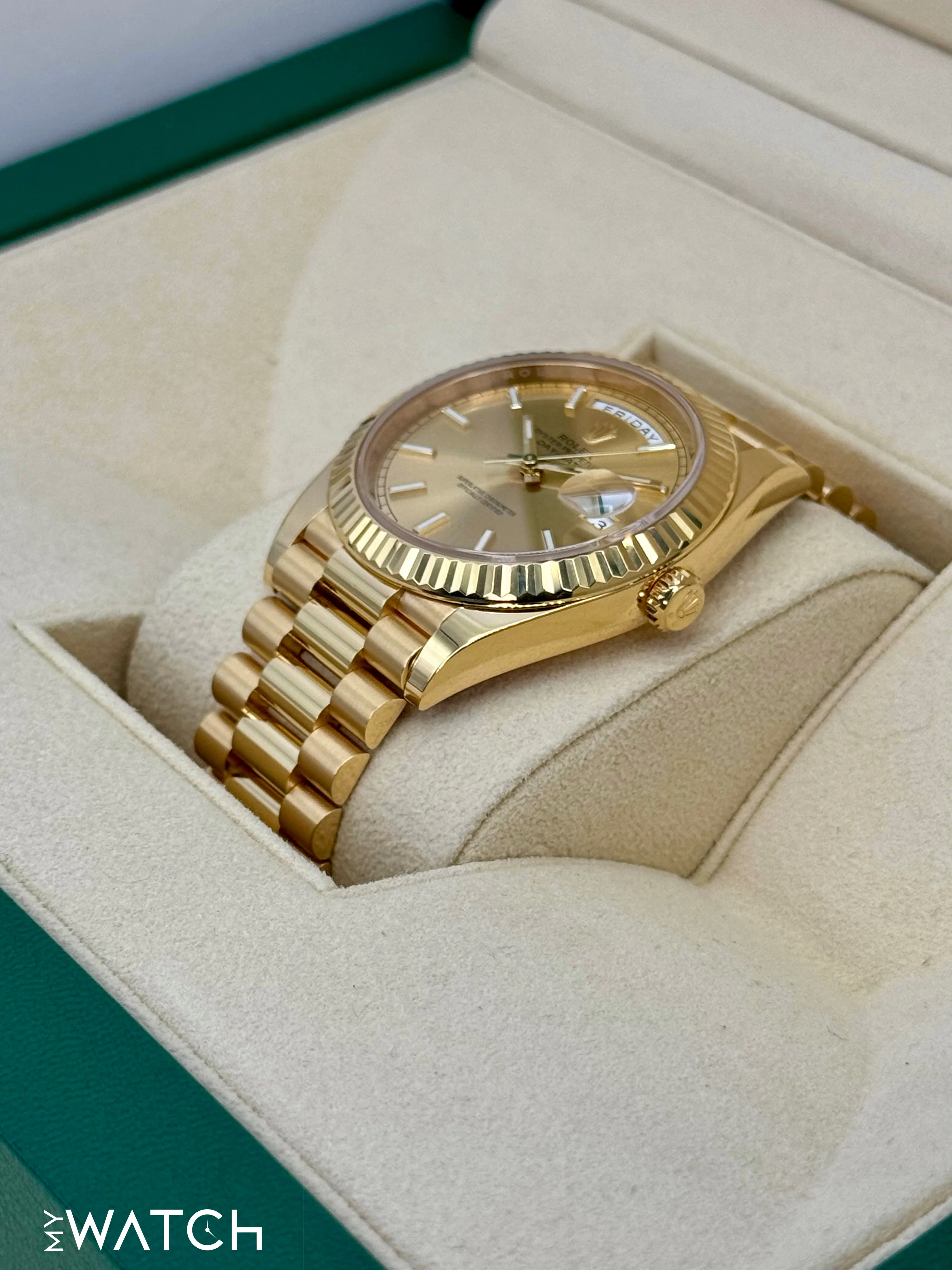 2023 Rolex Day-Date 40mm 228238 Presidential Champagne Dial - Image 5