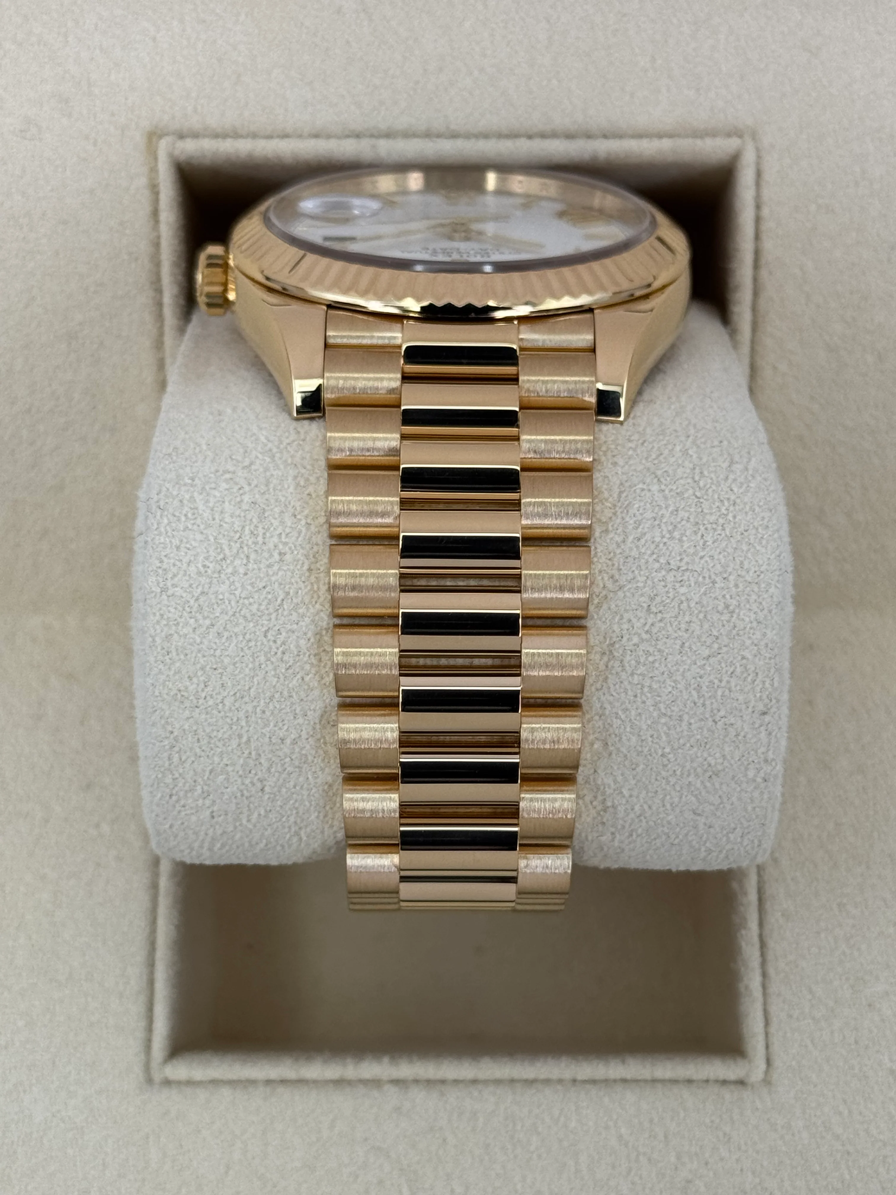 2023 Rolex Day-Date 40mm 228238 Presidential White Dial - Image 4