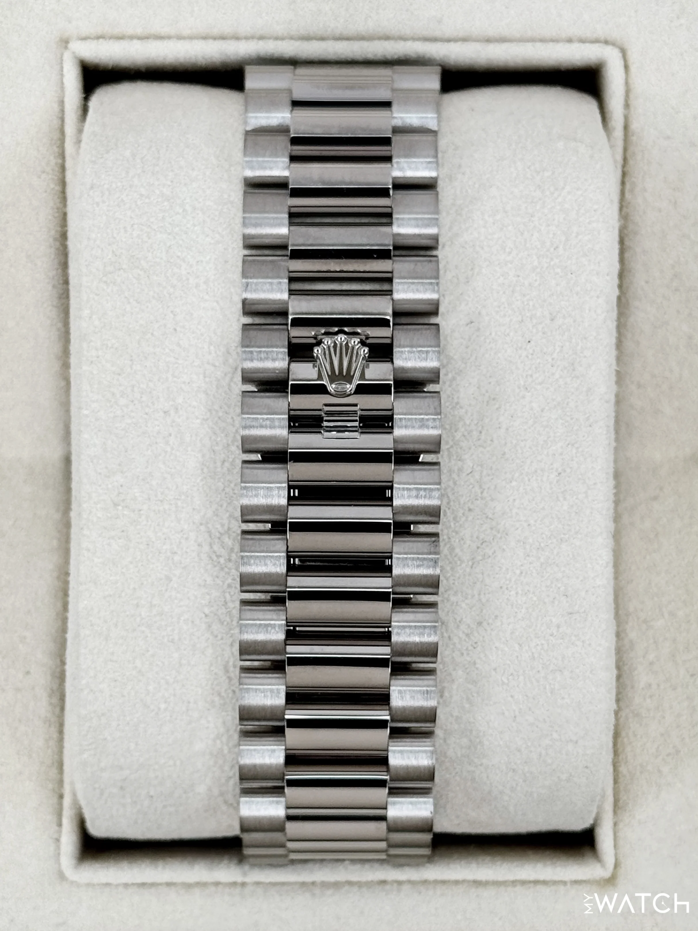 2023 Rolex Day-Date 40mm 228349RBR Presidential Black Diamond Baguette Dial - Image 2