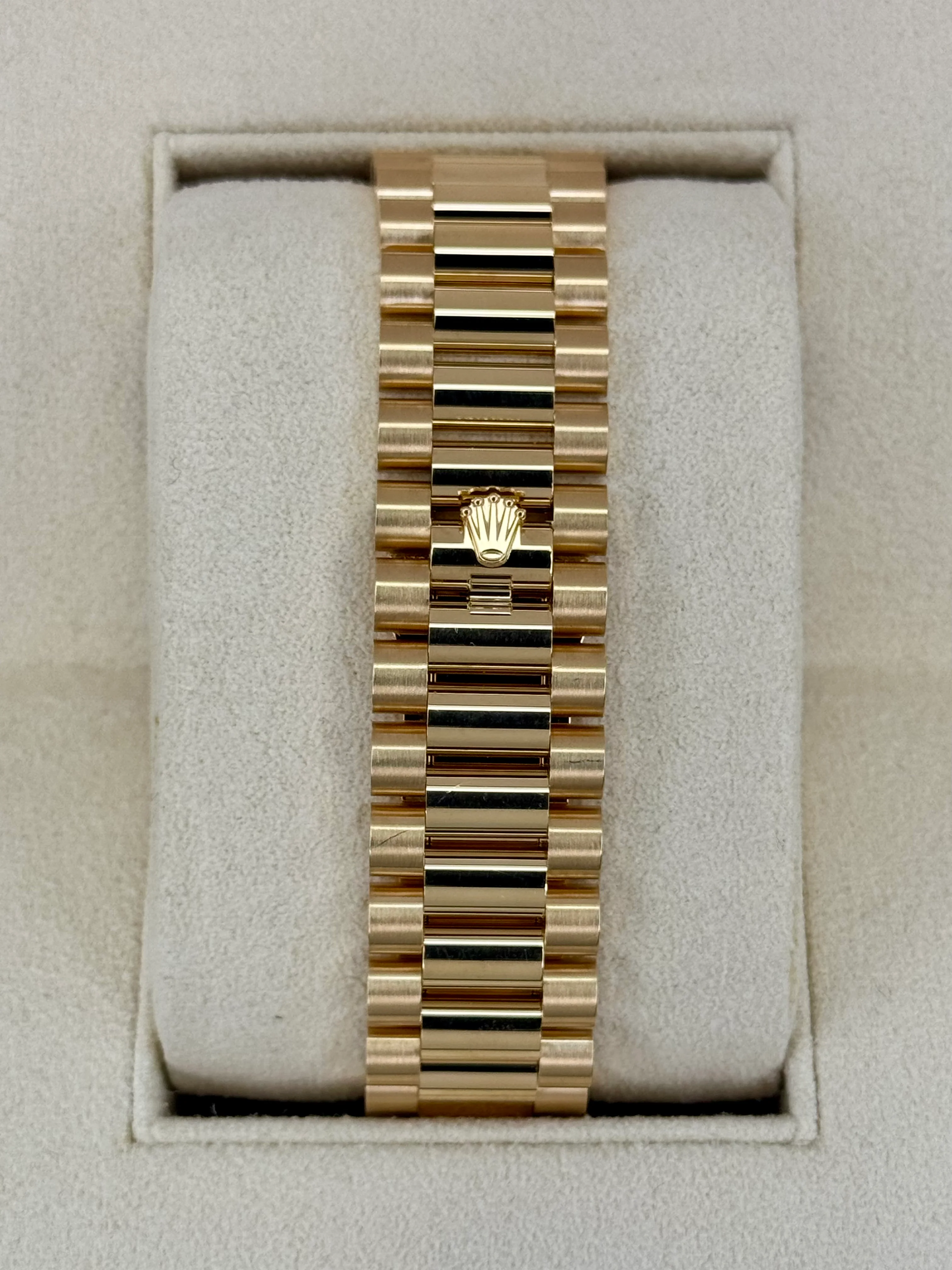 2023 Rolex Day-Date 40mm 228398TBR Presidential Yellow Gold Green Dial - Image 2